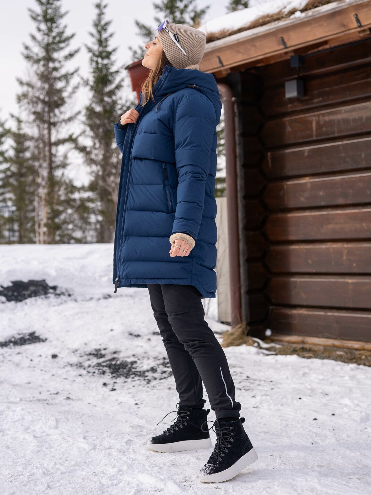 Twentyfour Mellow Fie Dun Parkas Marine