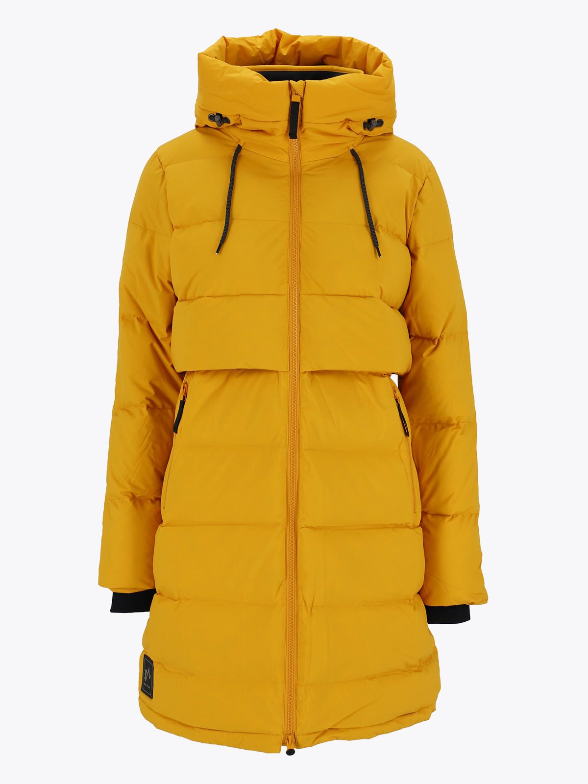 Twentyfour Mellow Fie Dun Parkas Mørk gul