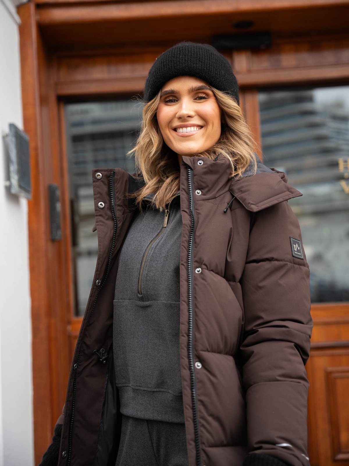 Twentyfour Mellow Ada Parkas Mørkbrun