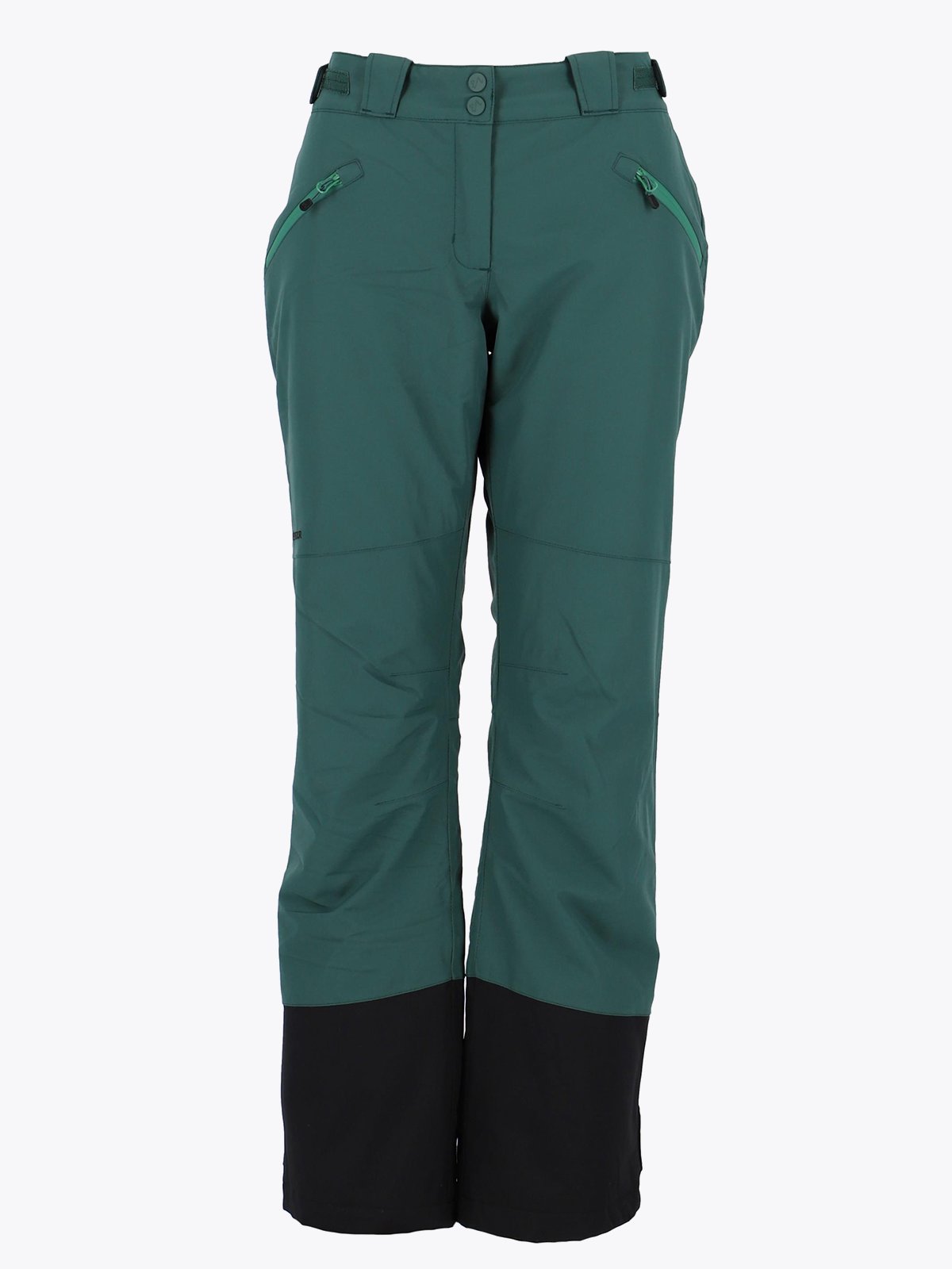 Twentyfour Loen Vattert Bukse Dyp Grønn