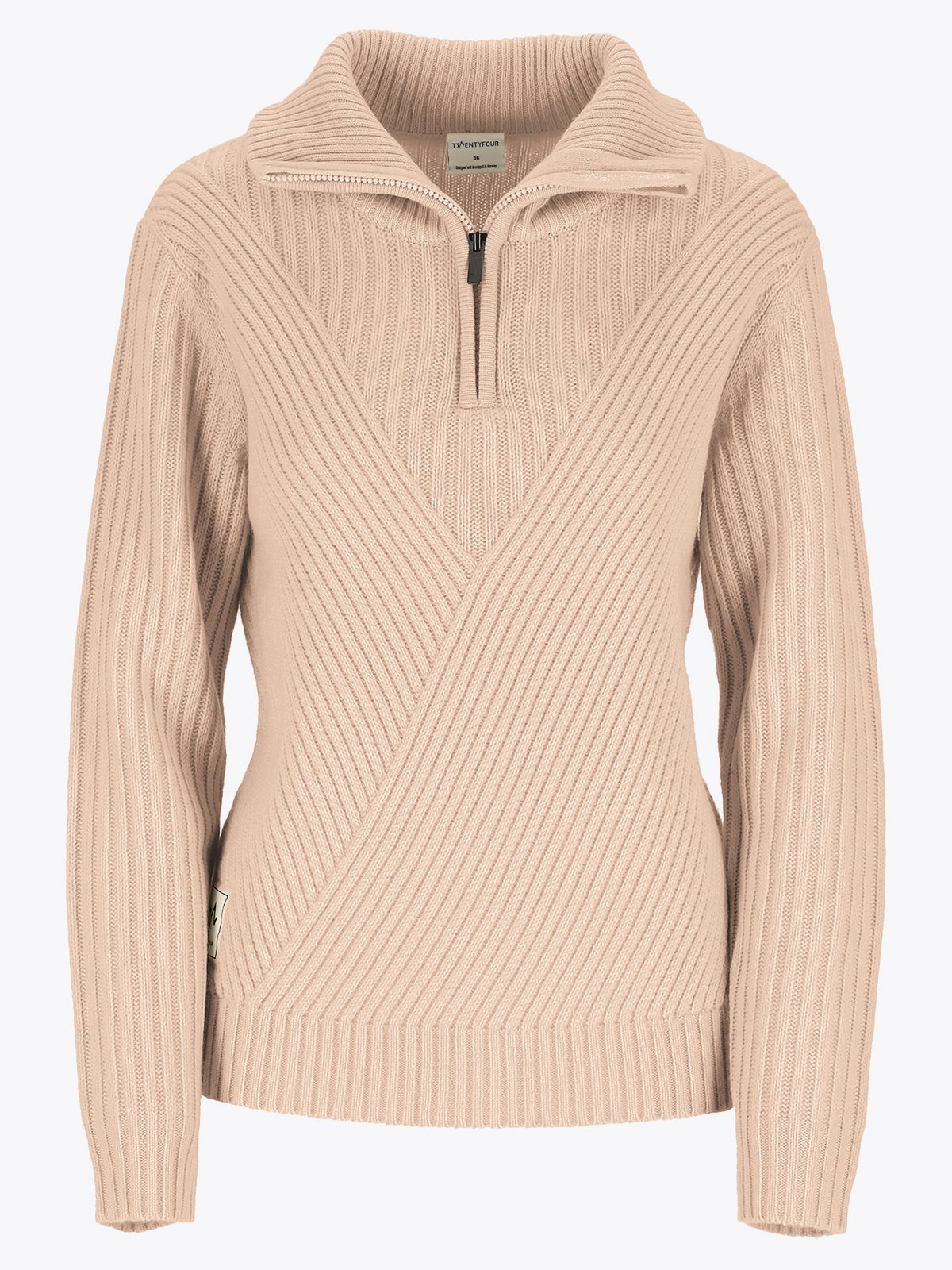 Twentyfour Finse Una Knit Sweater Beige