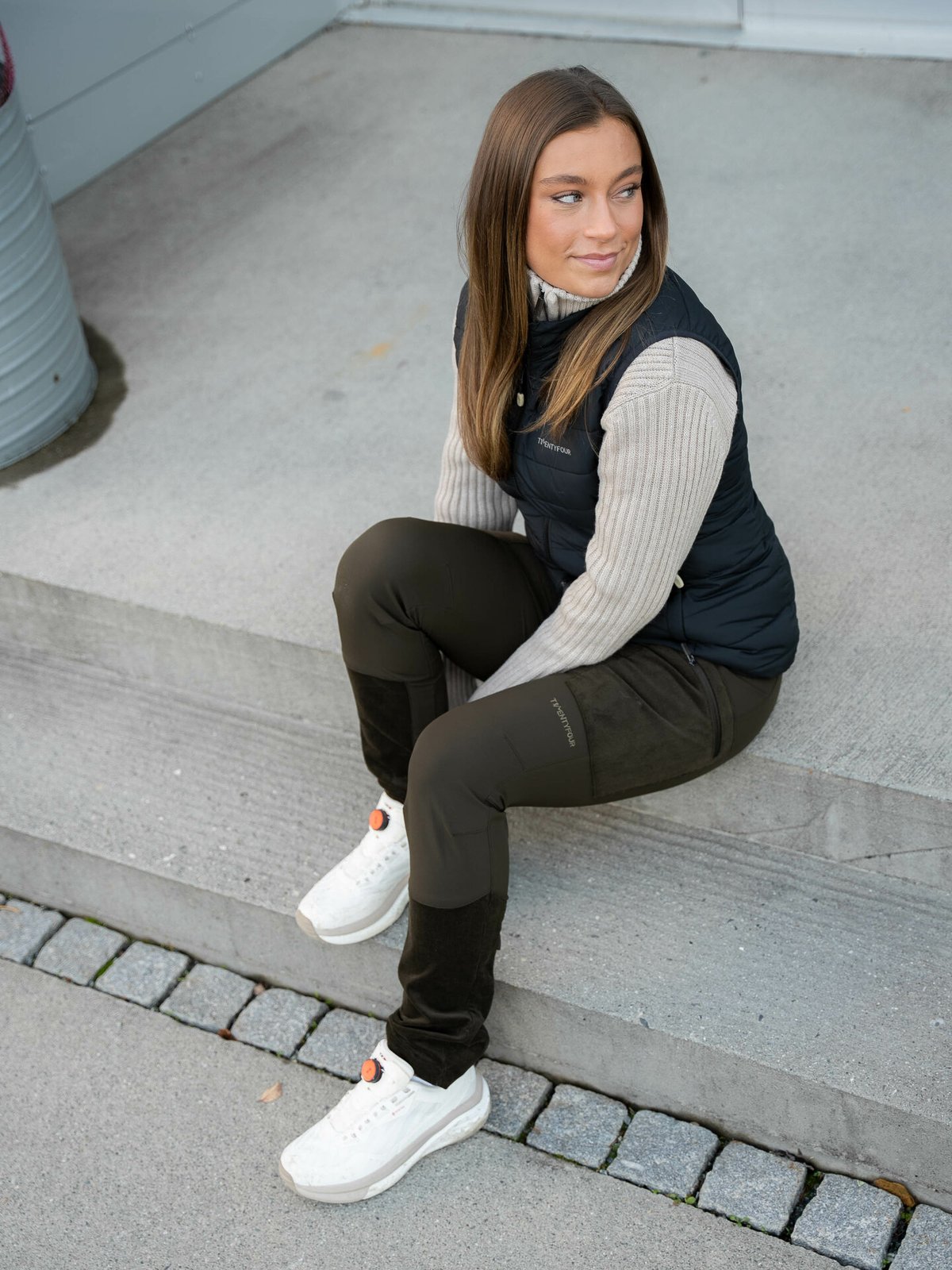 Twentyfour Finse Una Knit Sweater Beige