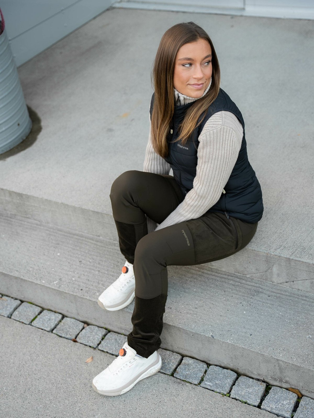 Twentyfour Finse Una Knit Sweater Beige