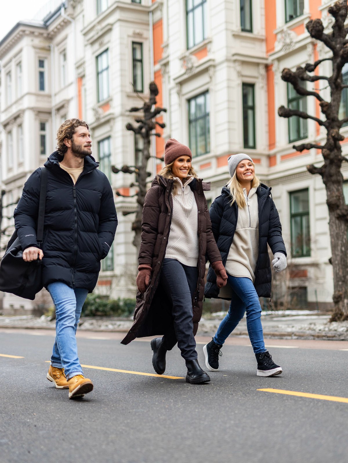 Twentyfour Finse Una Knit Sweater Gråhvit