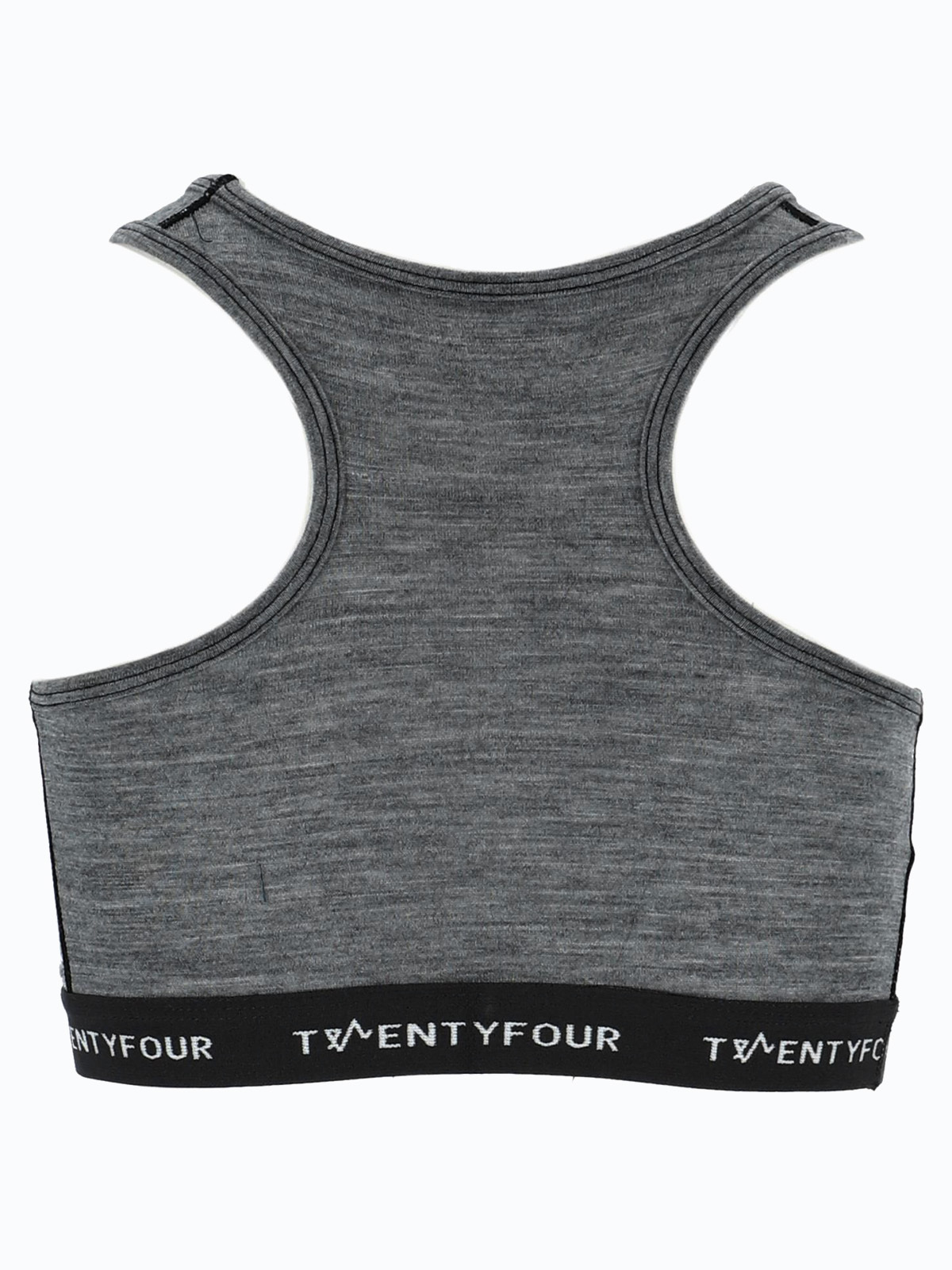 Twentyfour Isbre Merino Sportstop Gråmelert