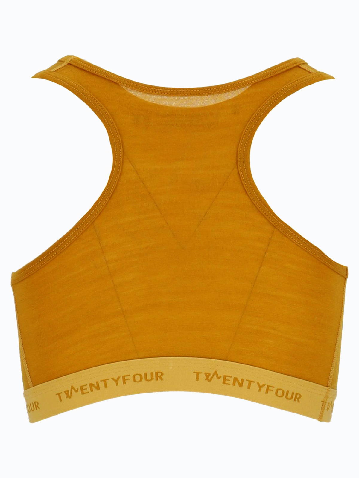 Twentyfour Isbre Merino Sportstop Mørk Gul