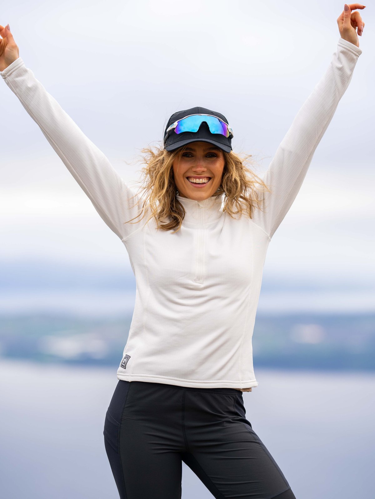 Twentyfour Isbre Thermo Half Zip Hvit