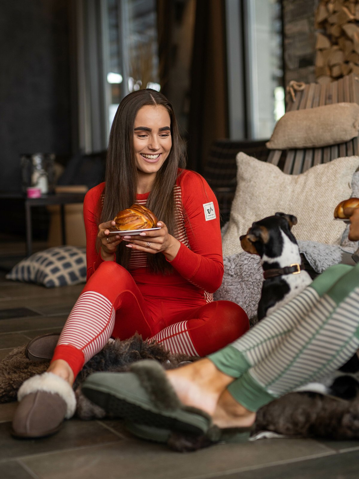 Twentyfour Finse Eira Undertøy Rød