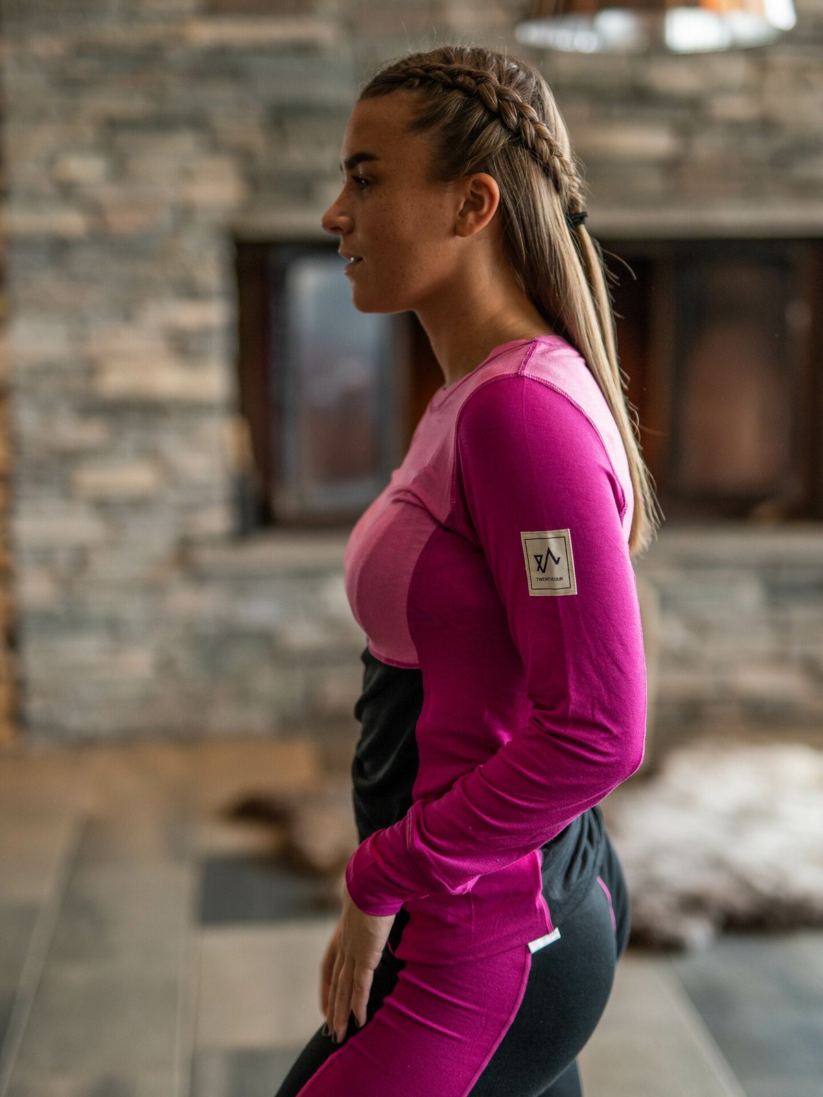 Twentyfour Finse Eira Undertøy Rosa