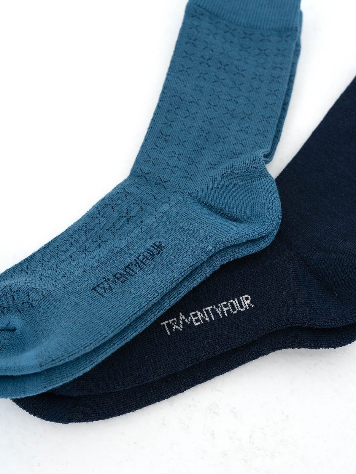 Twentyfour Aurora Idun Ullsokk 2-Pack Gråblå