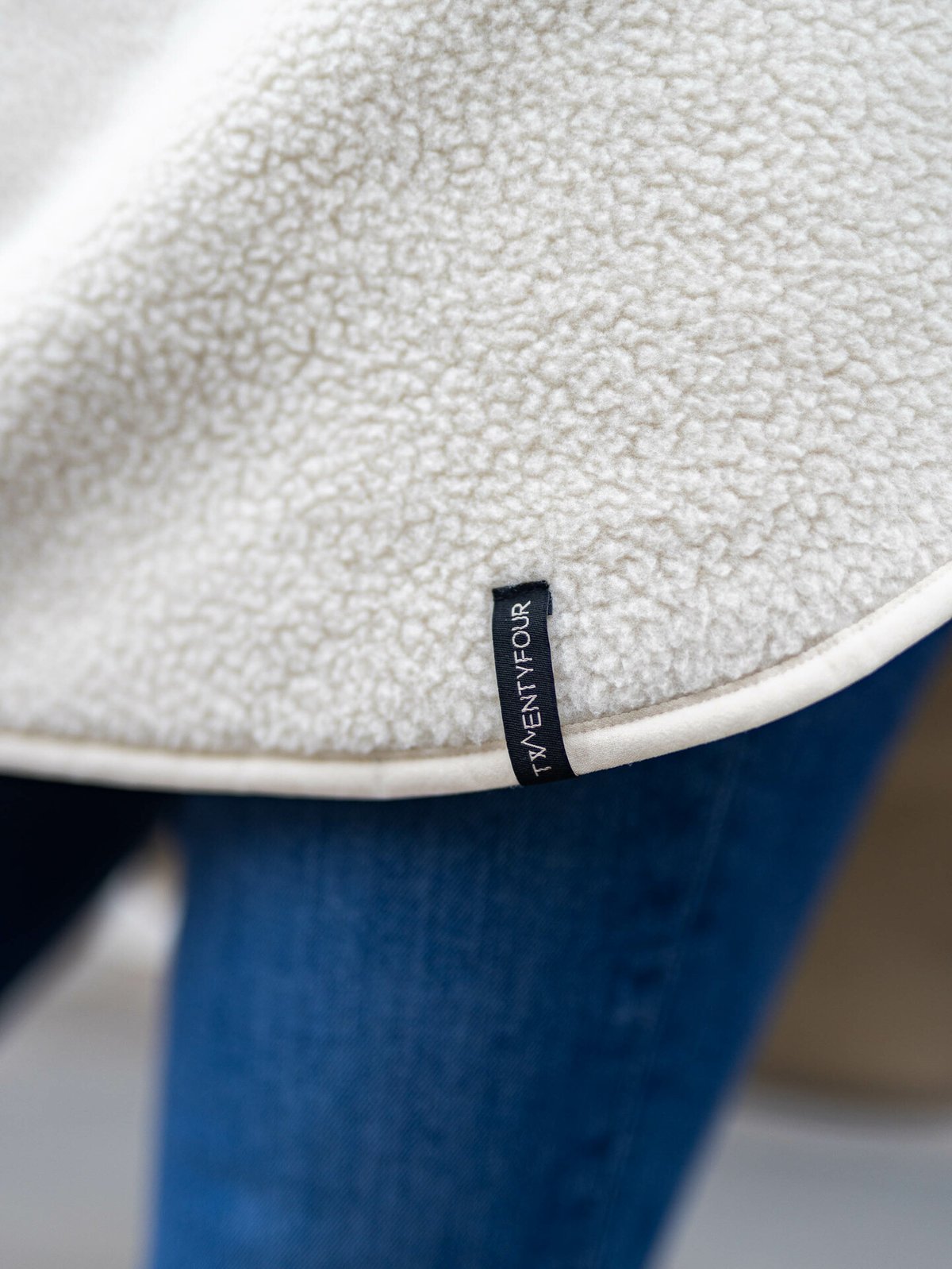 Twentyfour Mellow Ivy Hoodie Gråhvit