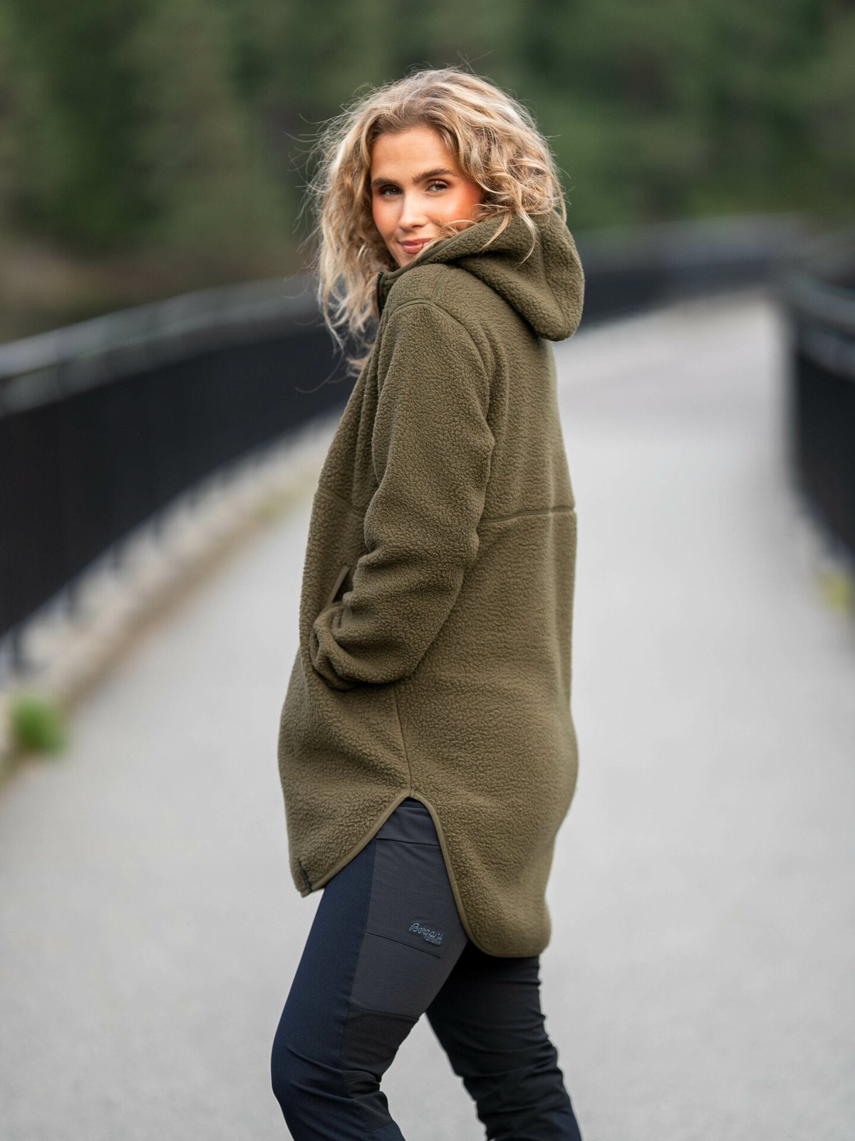 Twentyfour Mellow Ivy Hoodie Mørk oliven