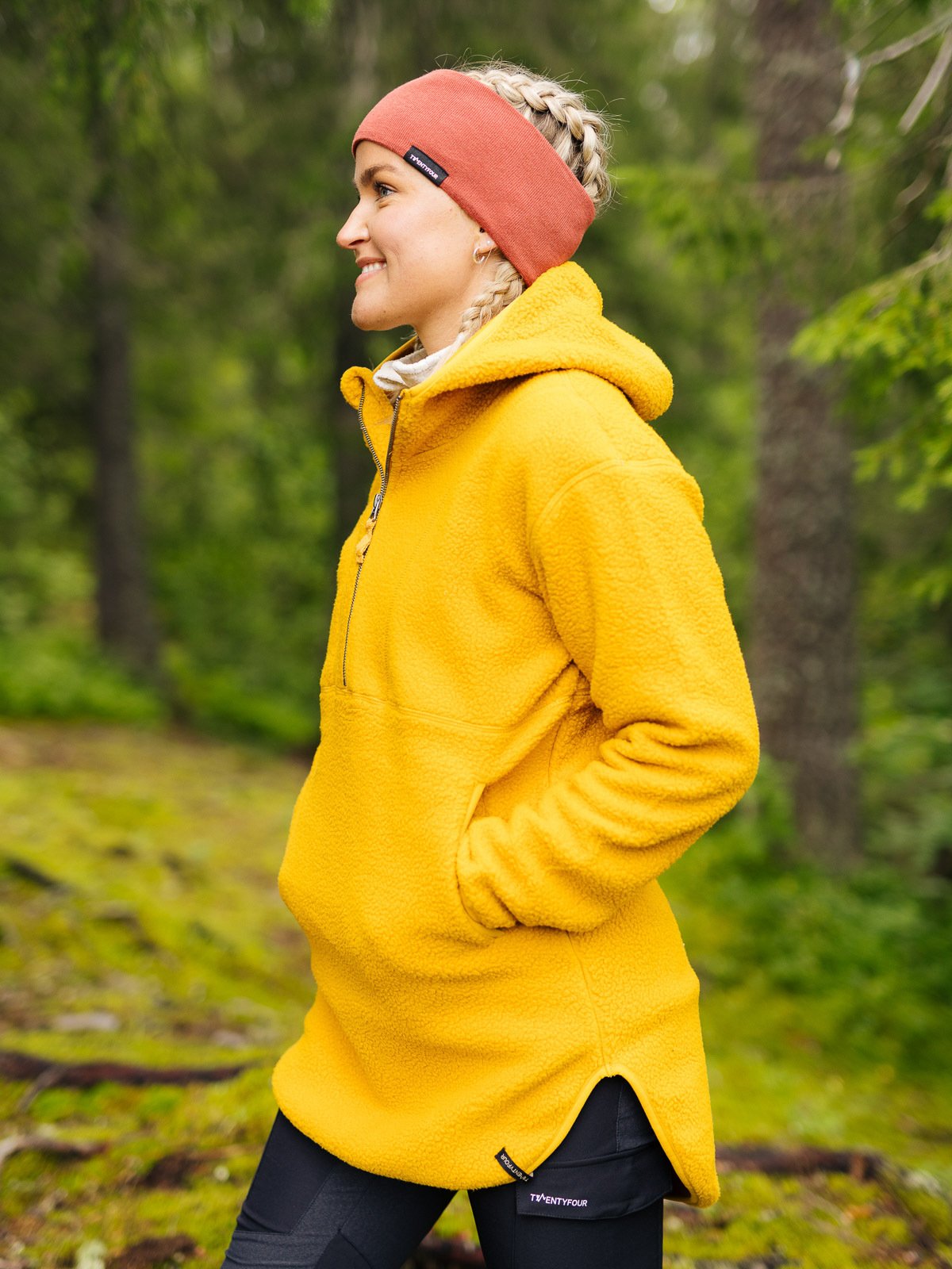 Twentyfour Mellow Ivy Hoodie Mørk Gul