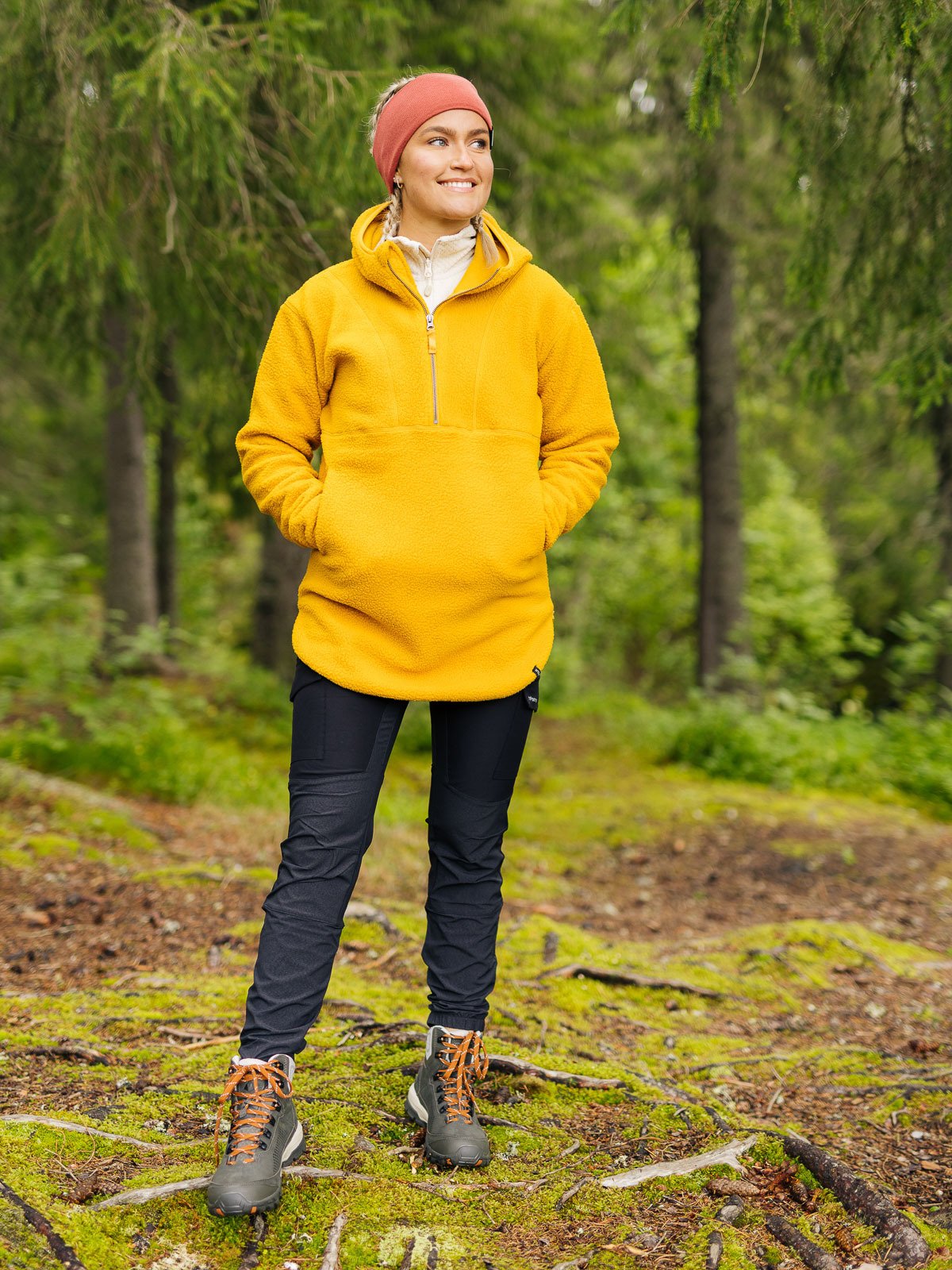 Twentyfour Mellow Ivy Hoodie Mørk Gul