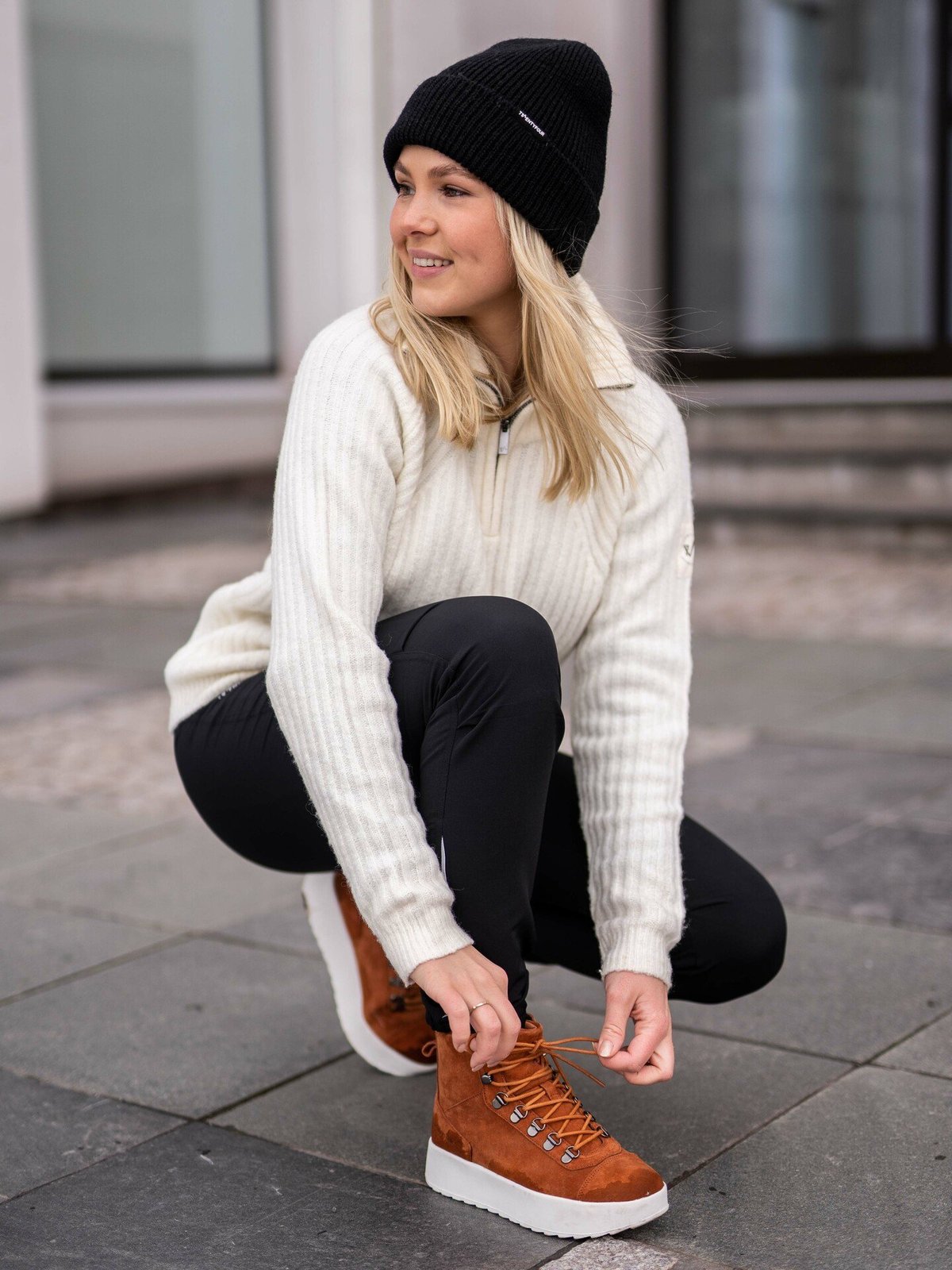 Twentyfour Mellow Fie Mid High Boot D Cognac