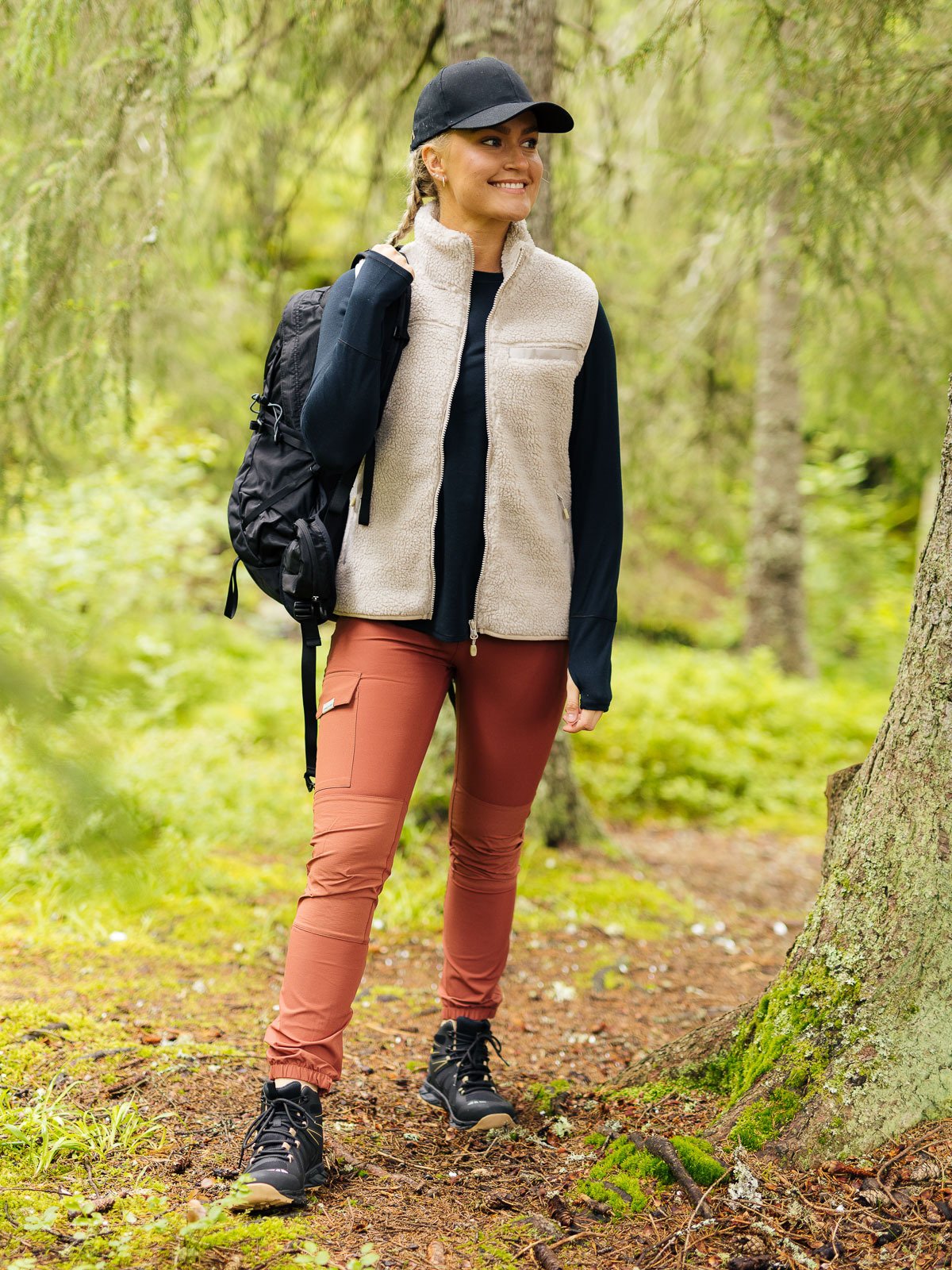 Twentyfour x GI Pile Vest Lys Beige - Get Inspired Exclusive Collection