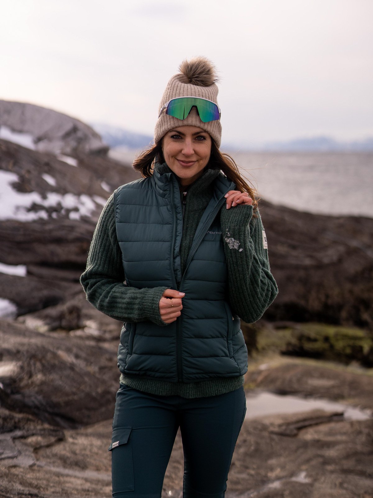 Twentyfour x GI Thermal Vest Dypgrønn - Get Inspired Exclusive Collection