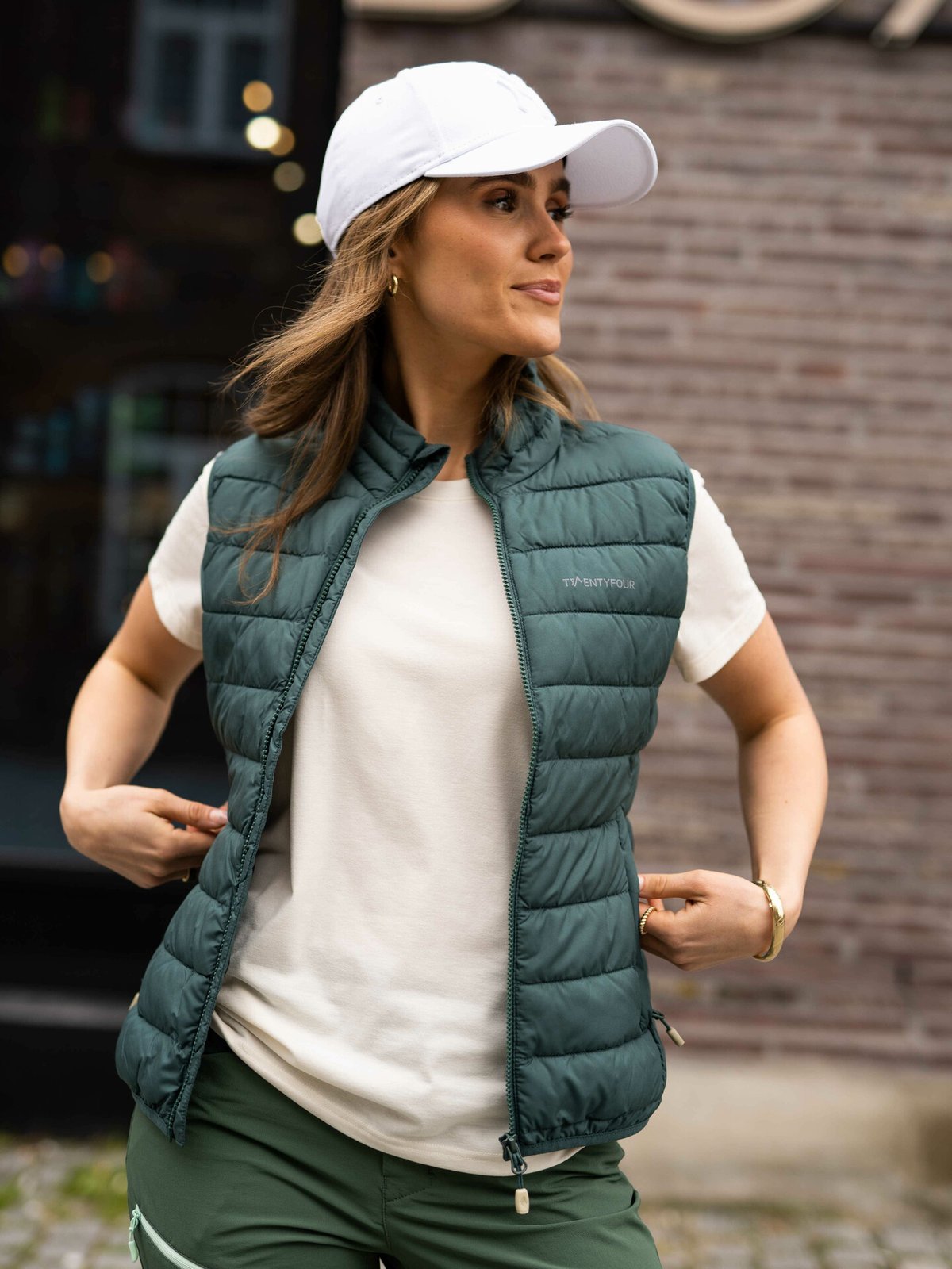 Twentyfour x GI Thermal Vest Dypgrønn - Get Inspired Exclusive Collection