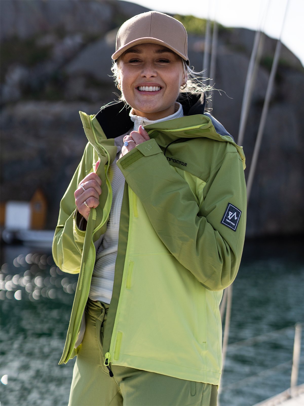 Twentyfour Flåm 2.0 2L Skalljakke Bregne