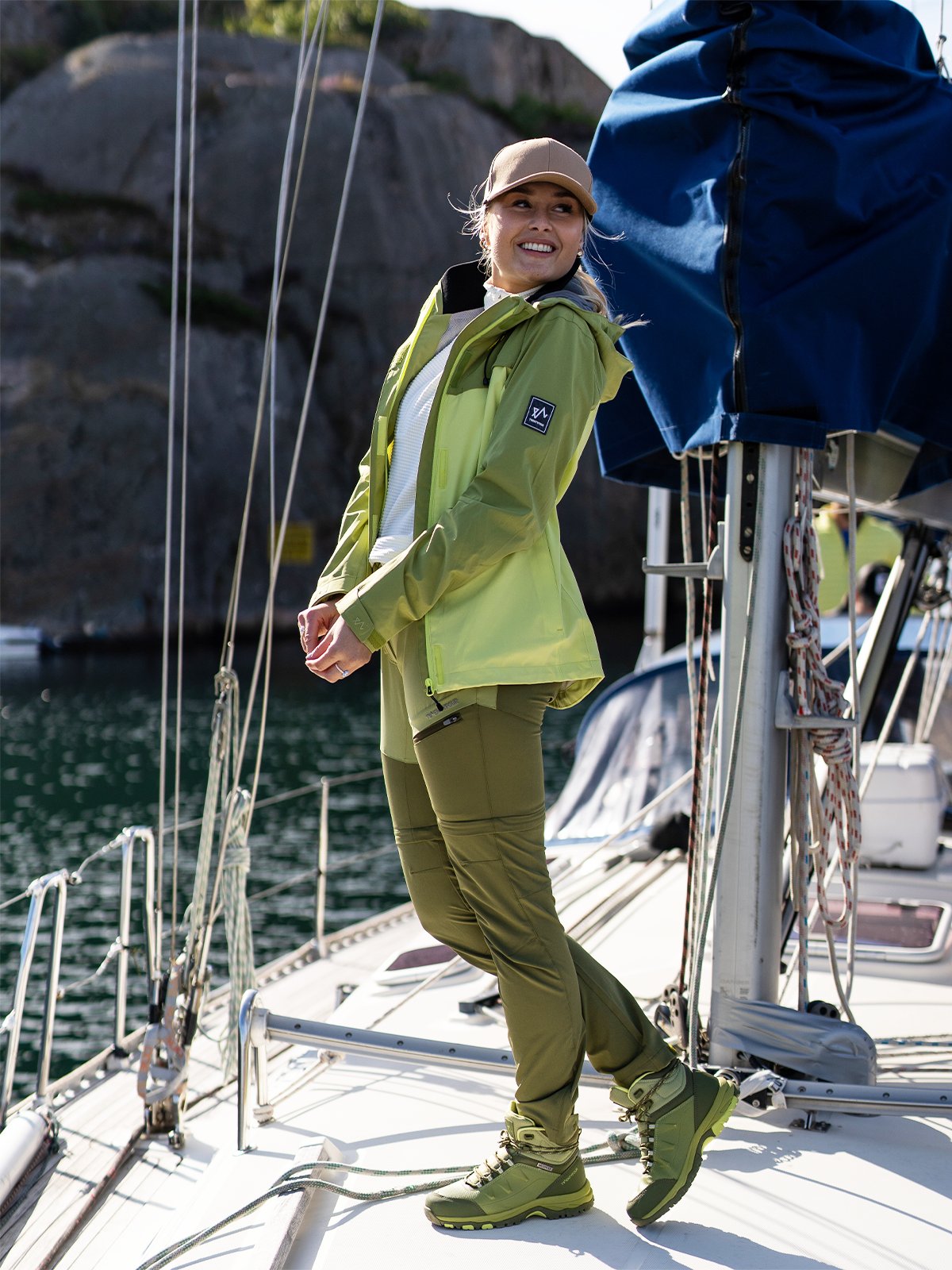 Twentyfour Flåm 2.0 2L Skalljakke Bregne