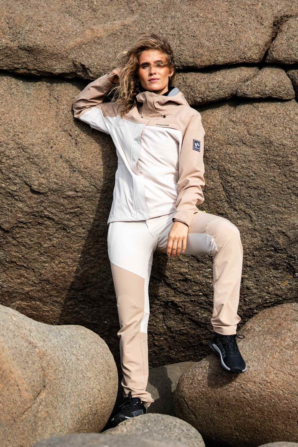 Twentyfour Flåm 2.0 2L Skalljakke Gråhvit