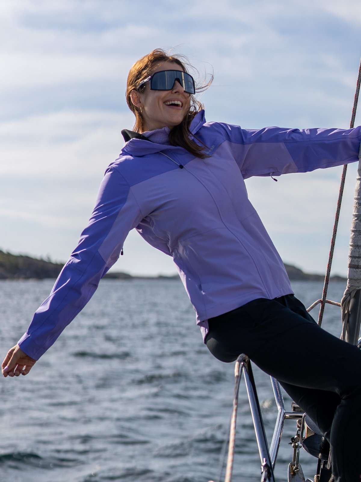 Twentyfour Flåm 2.0 2L Skalljakke Lilla