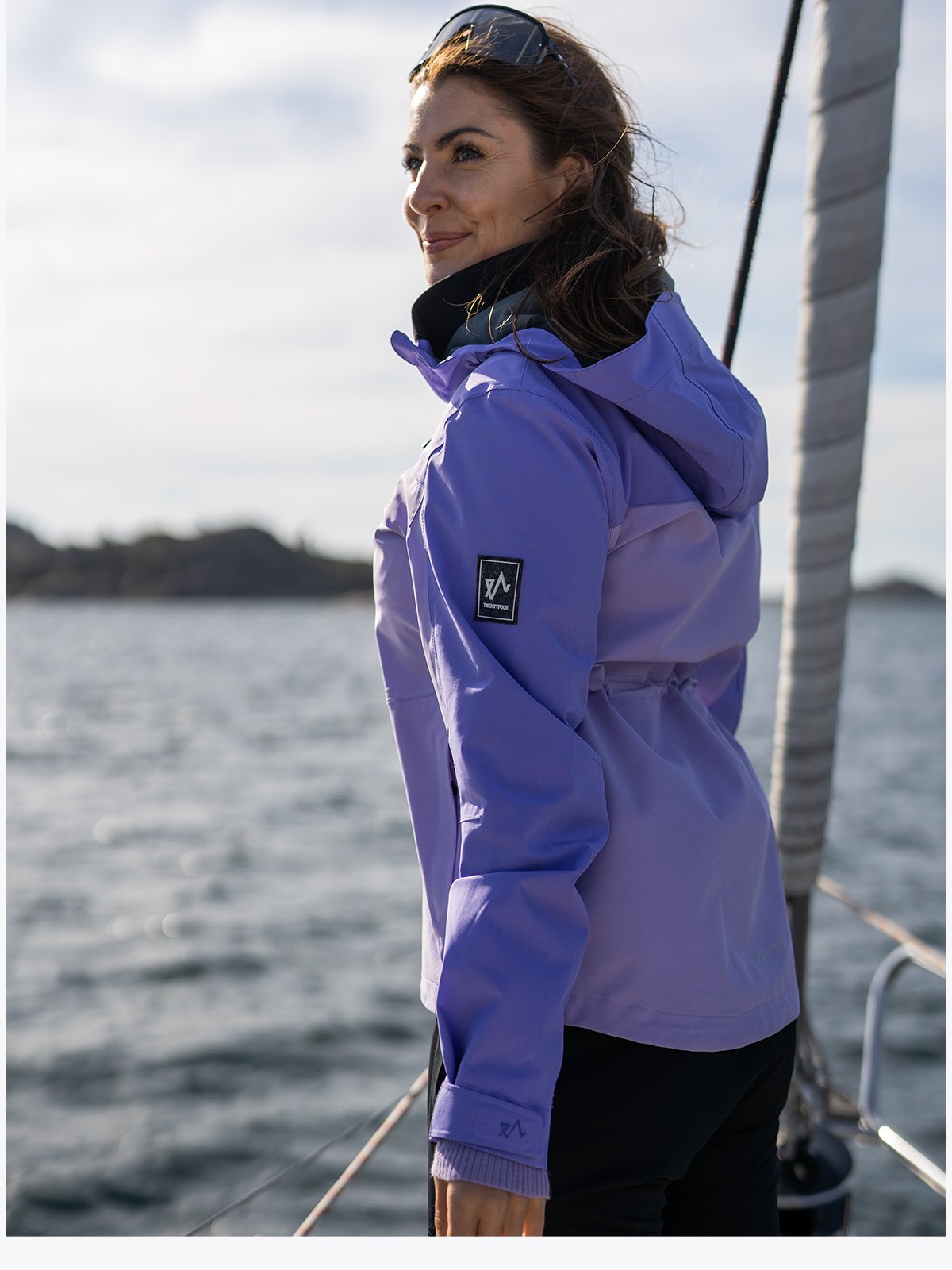 Twentyfour Flåm 2.0 2L Skalljakke Lilla
