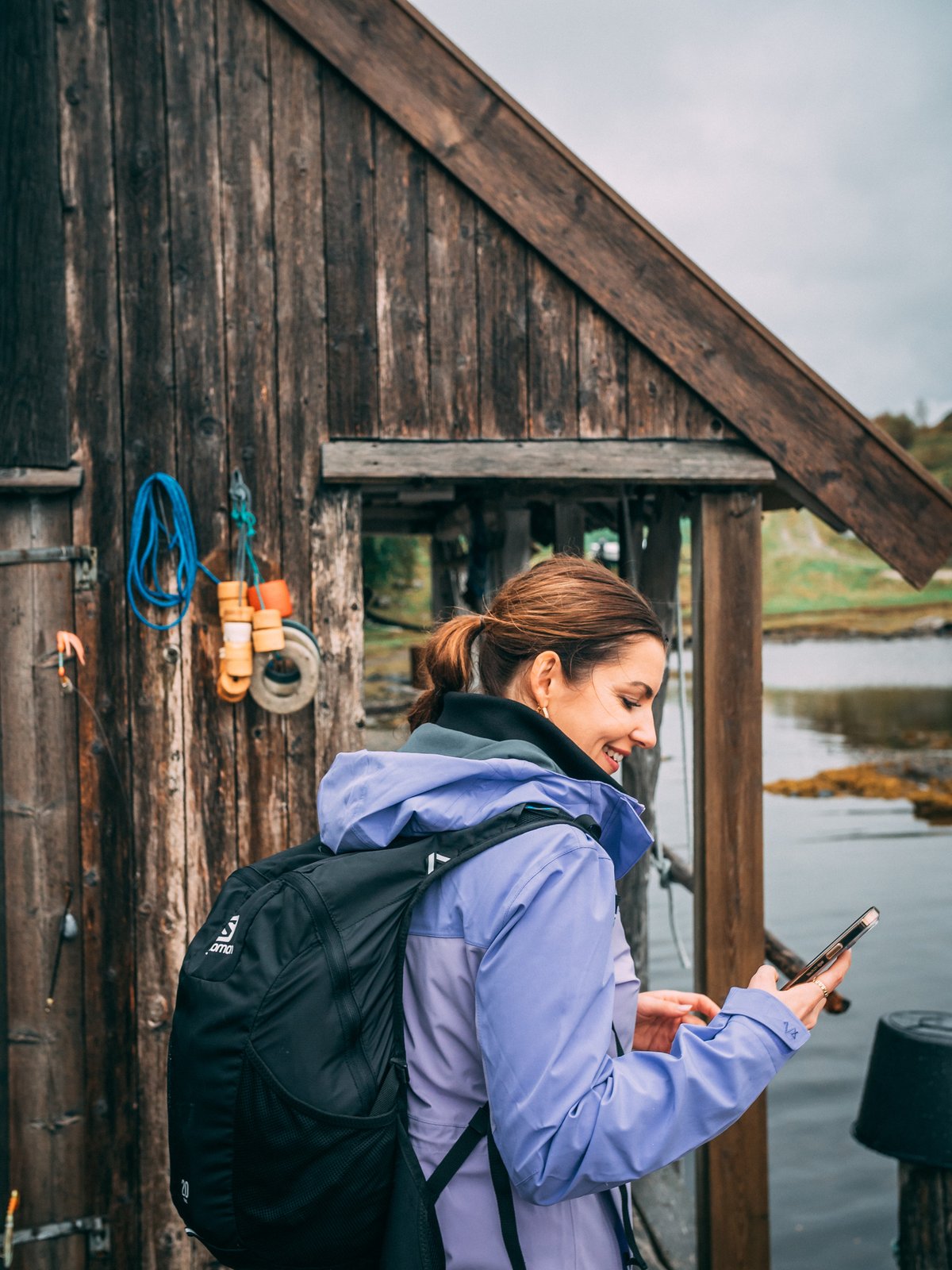 Twentyfour Flåm 2.0 2L Skalljakke Lilla