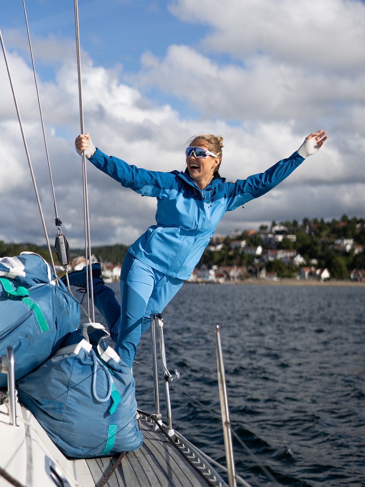 Twentyfour Flåm 2.0 Light Softshell Bukse Asurblå