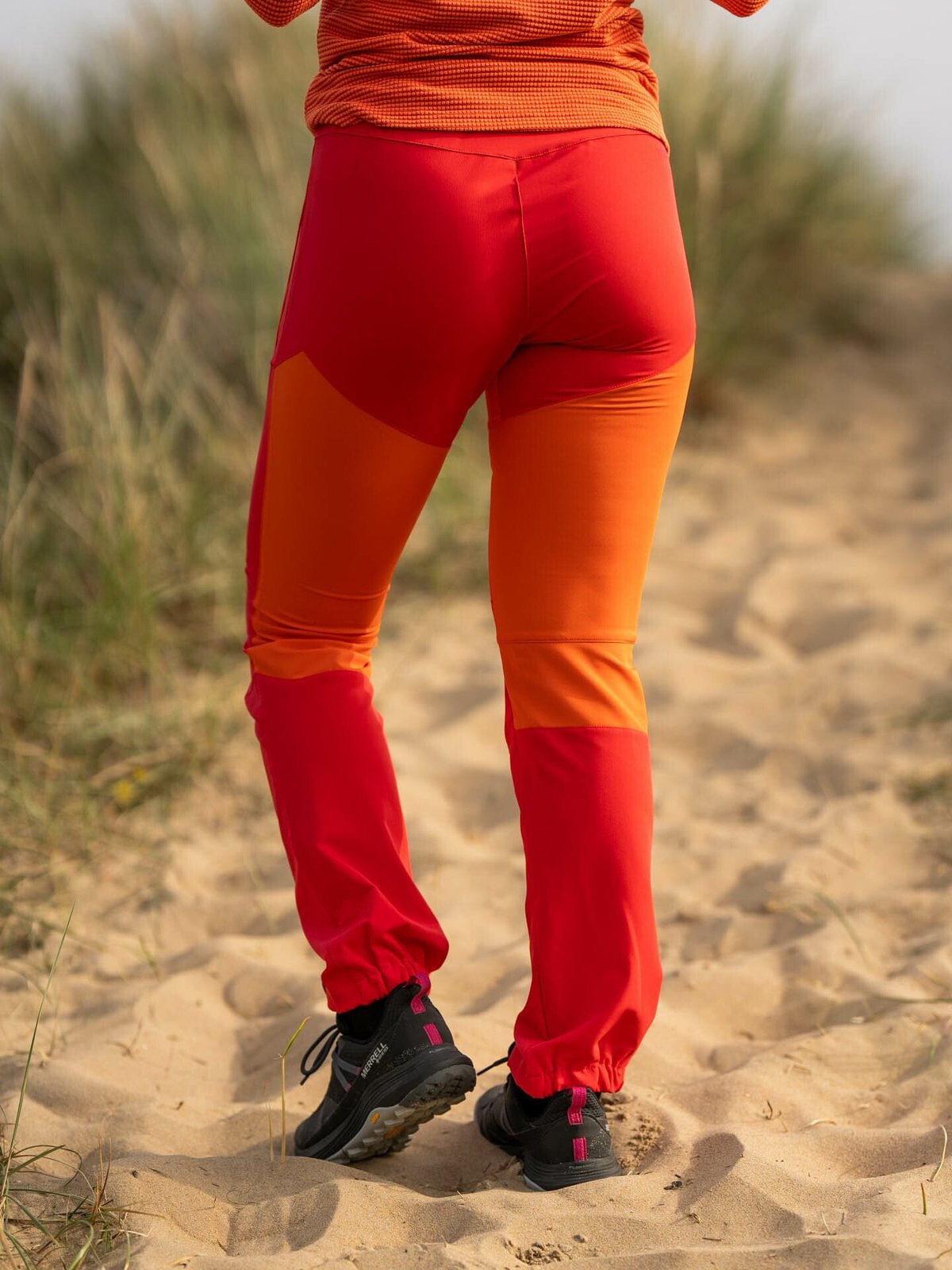 Twentyfour Flåm 2.0 Light Softshell Bukse Rød / Orange