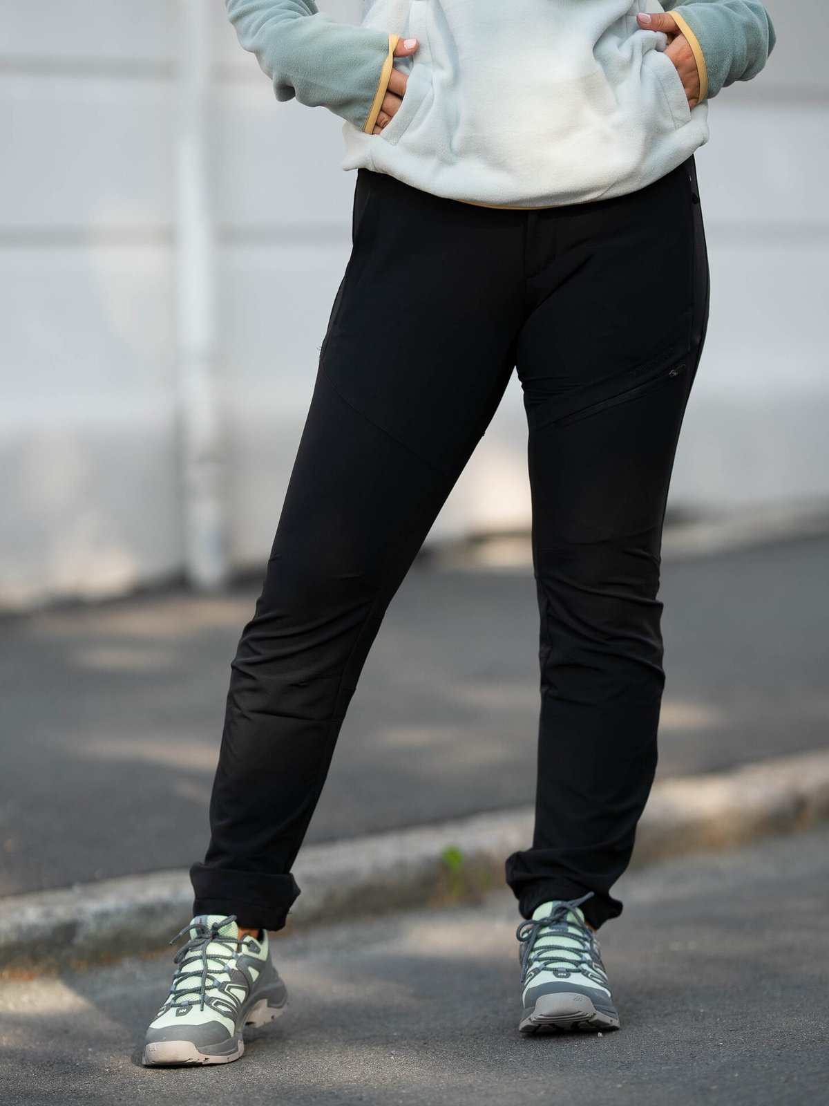 Twentyfour Flåm 2.0 Light Softshell Bukse Sort