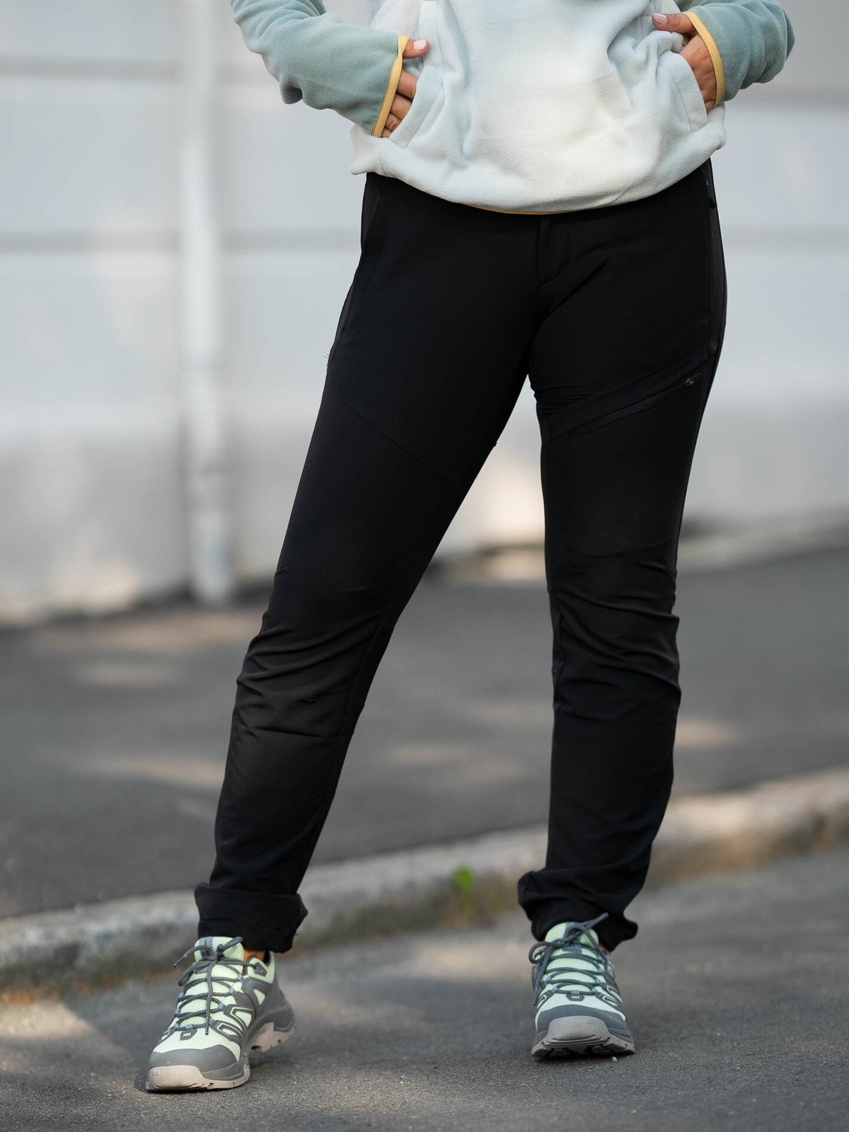 Twentyfour Flåm 2.0 Light Softshell Bukse Sort