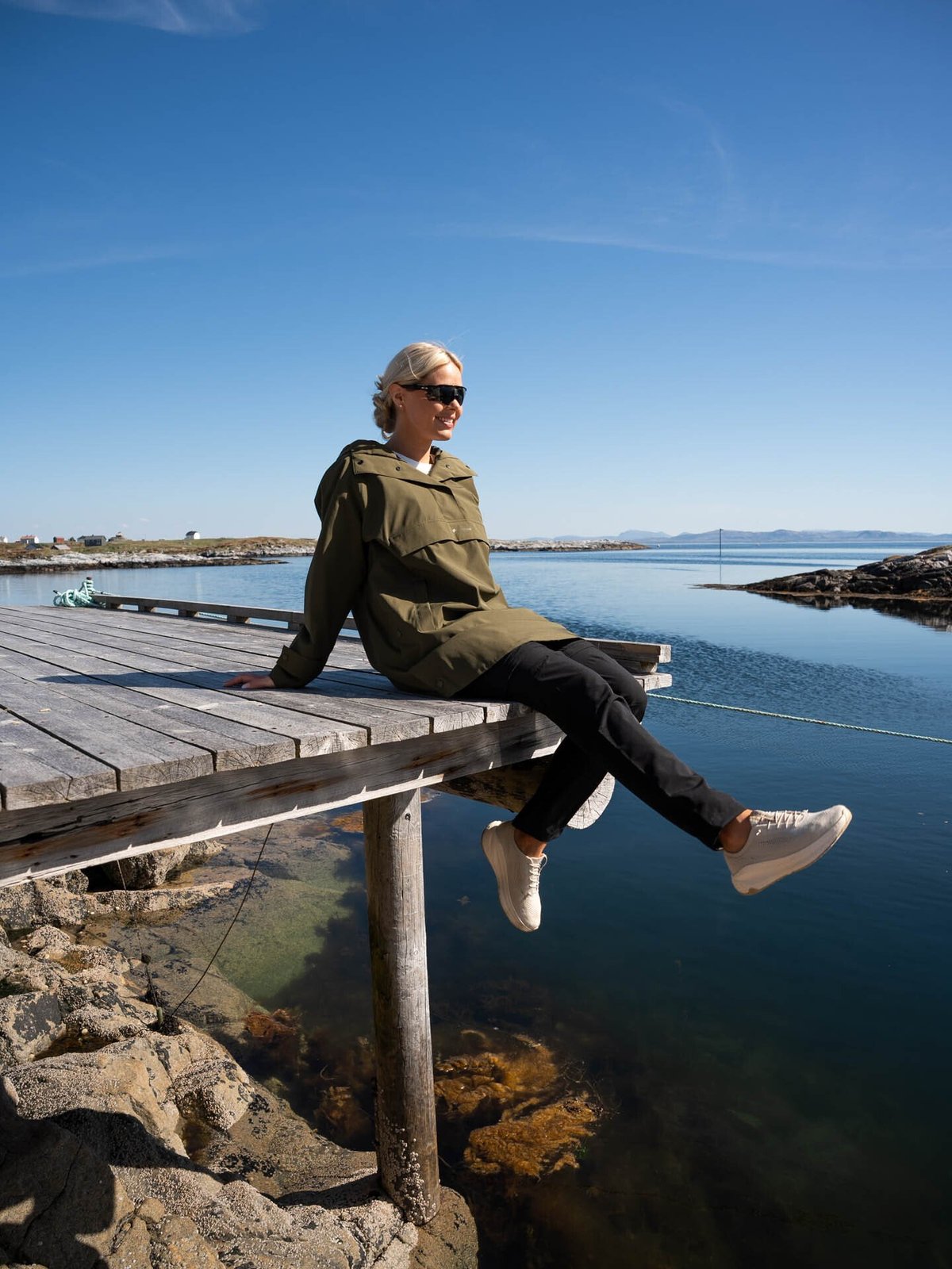 Twentyfour Flåm Zip Off bukse Sort