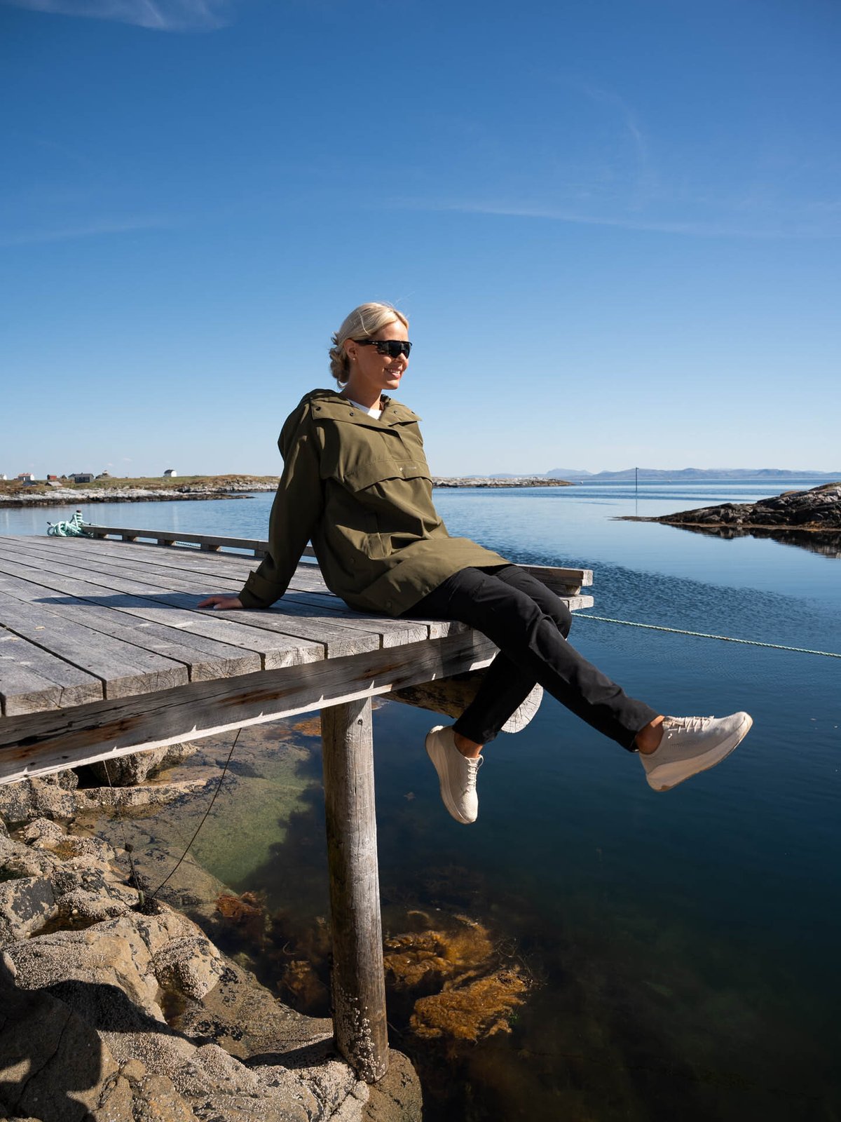 Twentyfour Flåm Zip Off bukse Sort