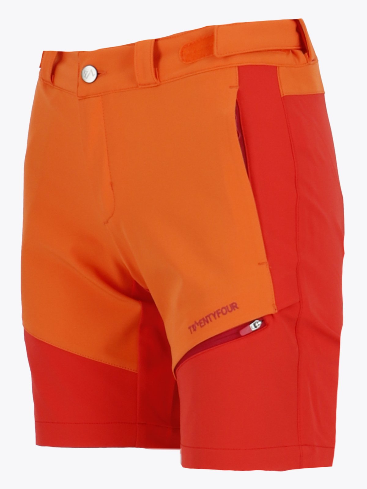 Twentyfour Flåm 2.0 Light Softshell Shorts Rodorange