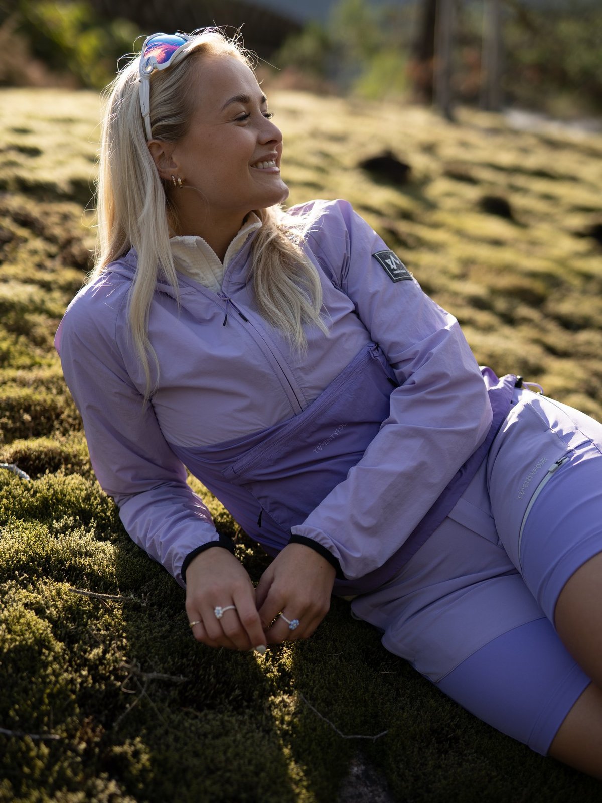 Twentyfour Flåm 2.0 Light Anorakk Lavendel