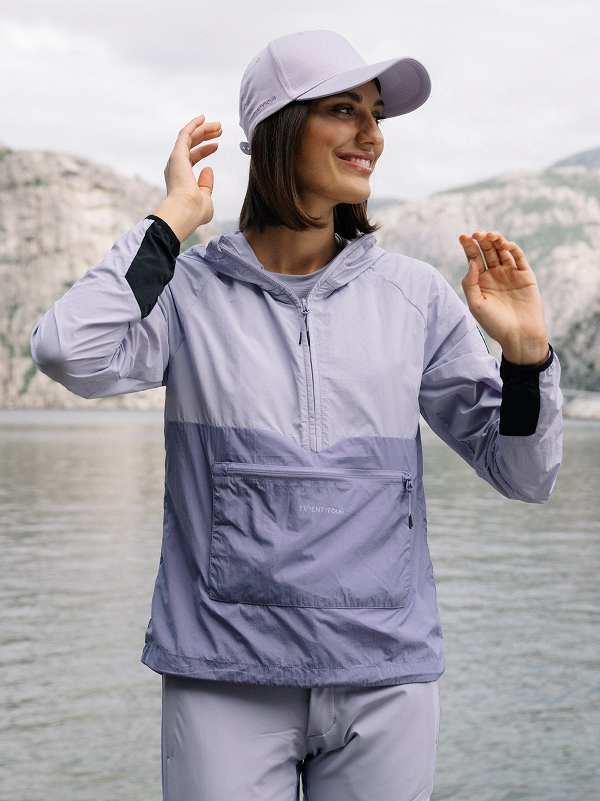 Twentyfour Flåm 2.0 Light Anorakk Lavendel