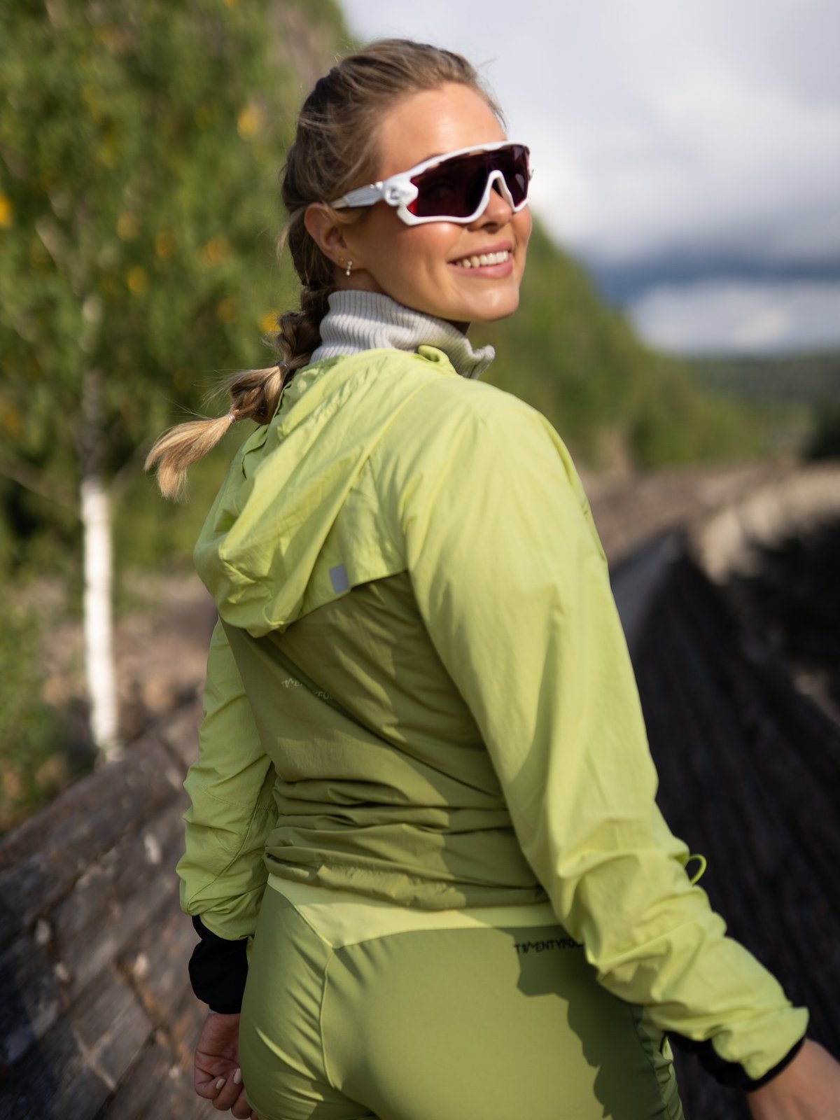 Twentyfour Flåm 2.0 Light Anorakk Lime