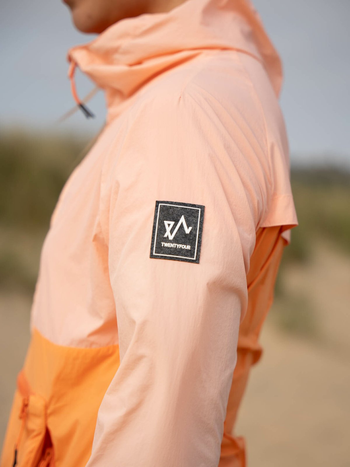 Twentyfour Flåm 2.0 Light Anorakk Lys fersken