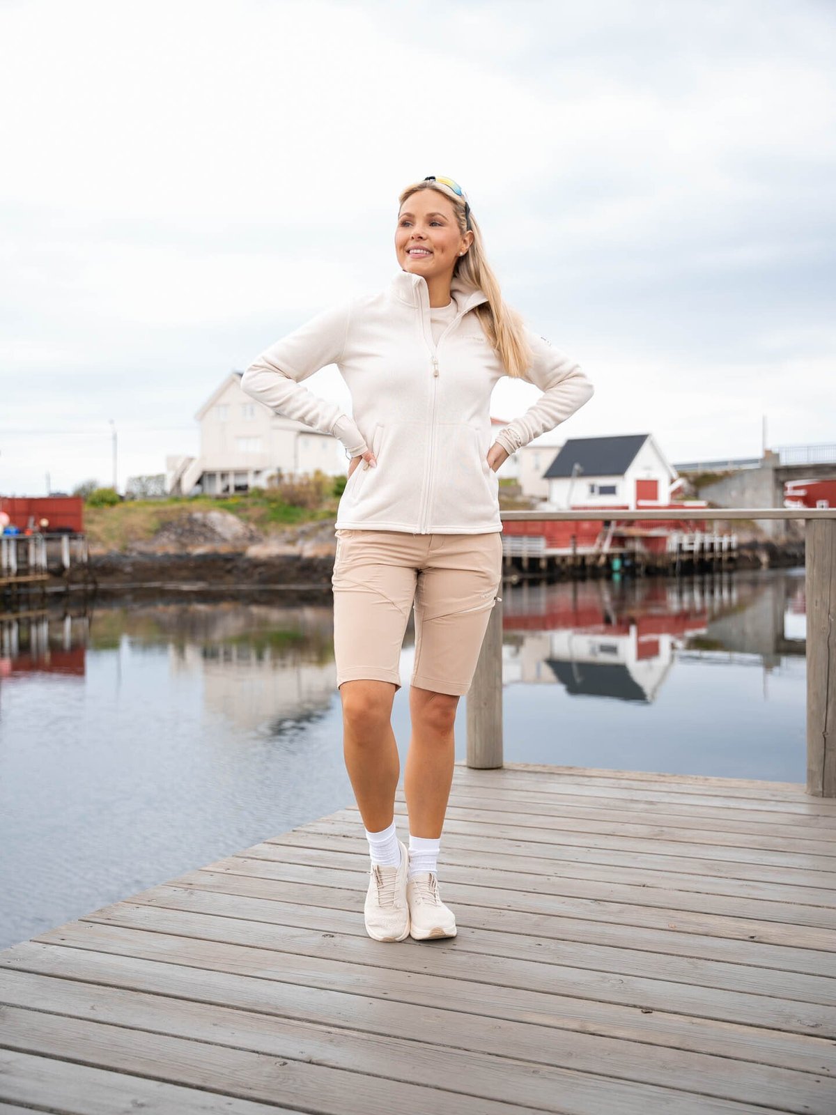 Twentyfour Flåm 2.0 Light Softshell Lang Shorts Sand