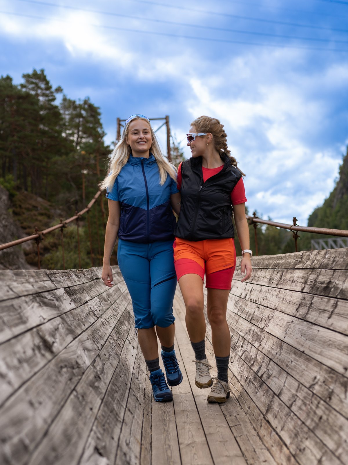 Twentyfour Flåm Hiking Vest Sort