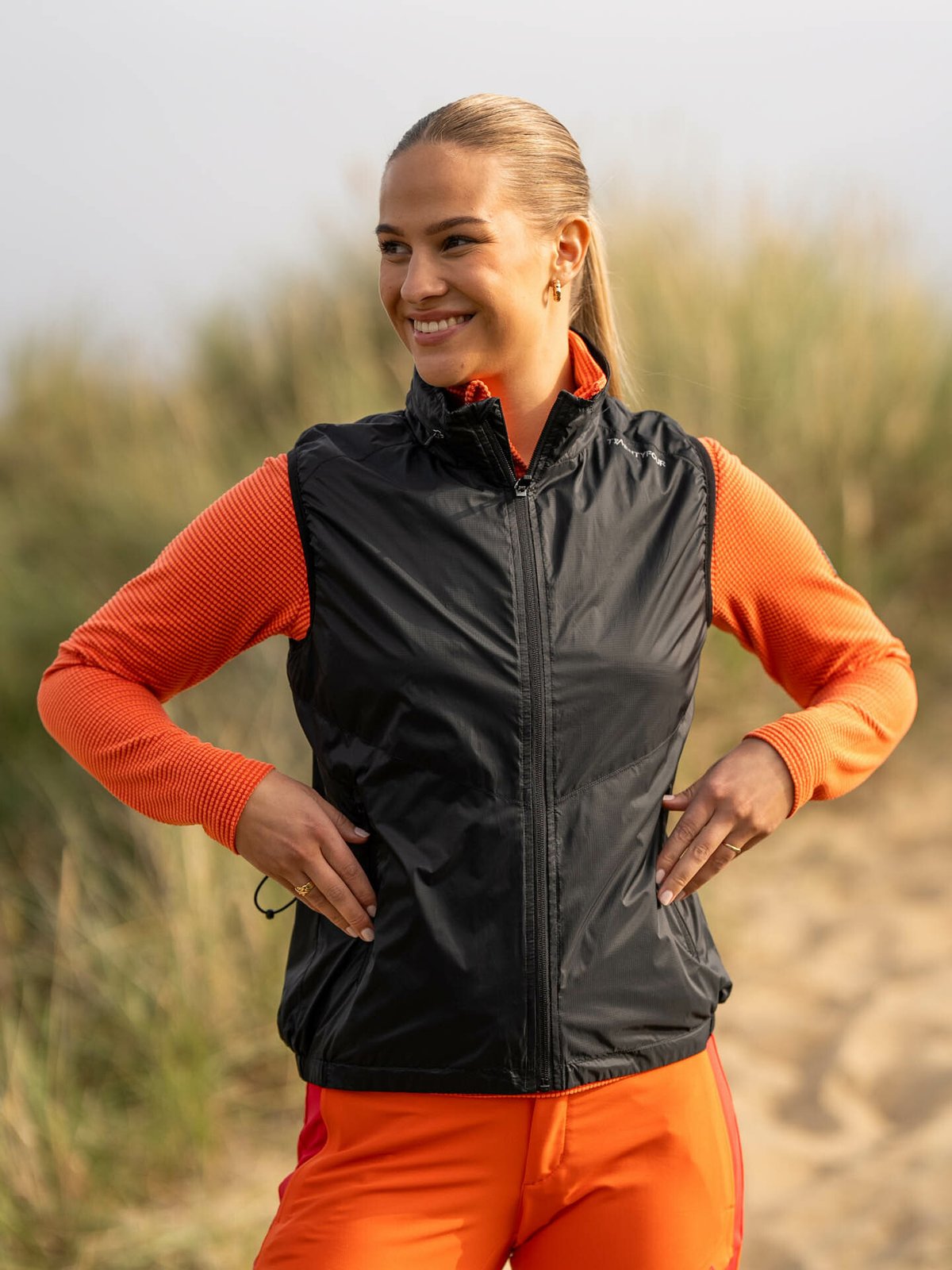 Twentyfour Flåm Hiking Vest Sort