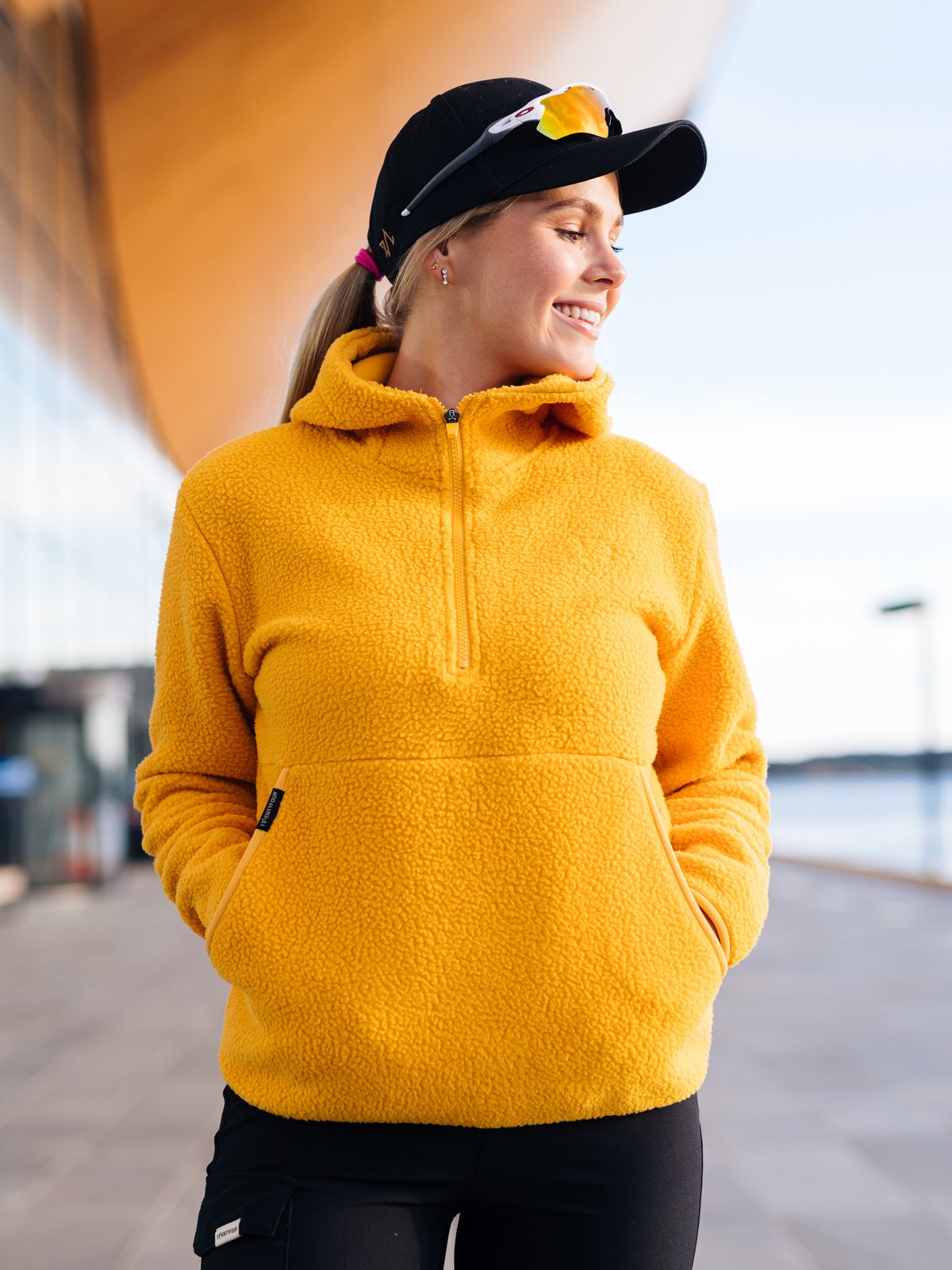 Twentyfour Mode Pile Hoodie D Lysgul