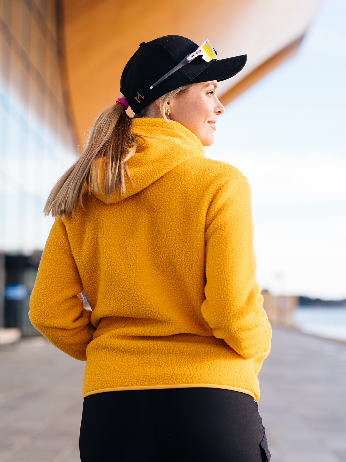 Twentyfour Mode Pile Hoodie D Lysgul