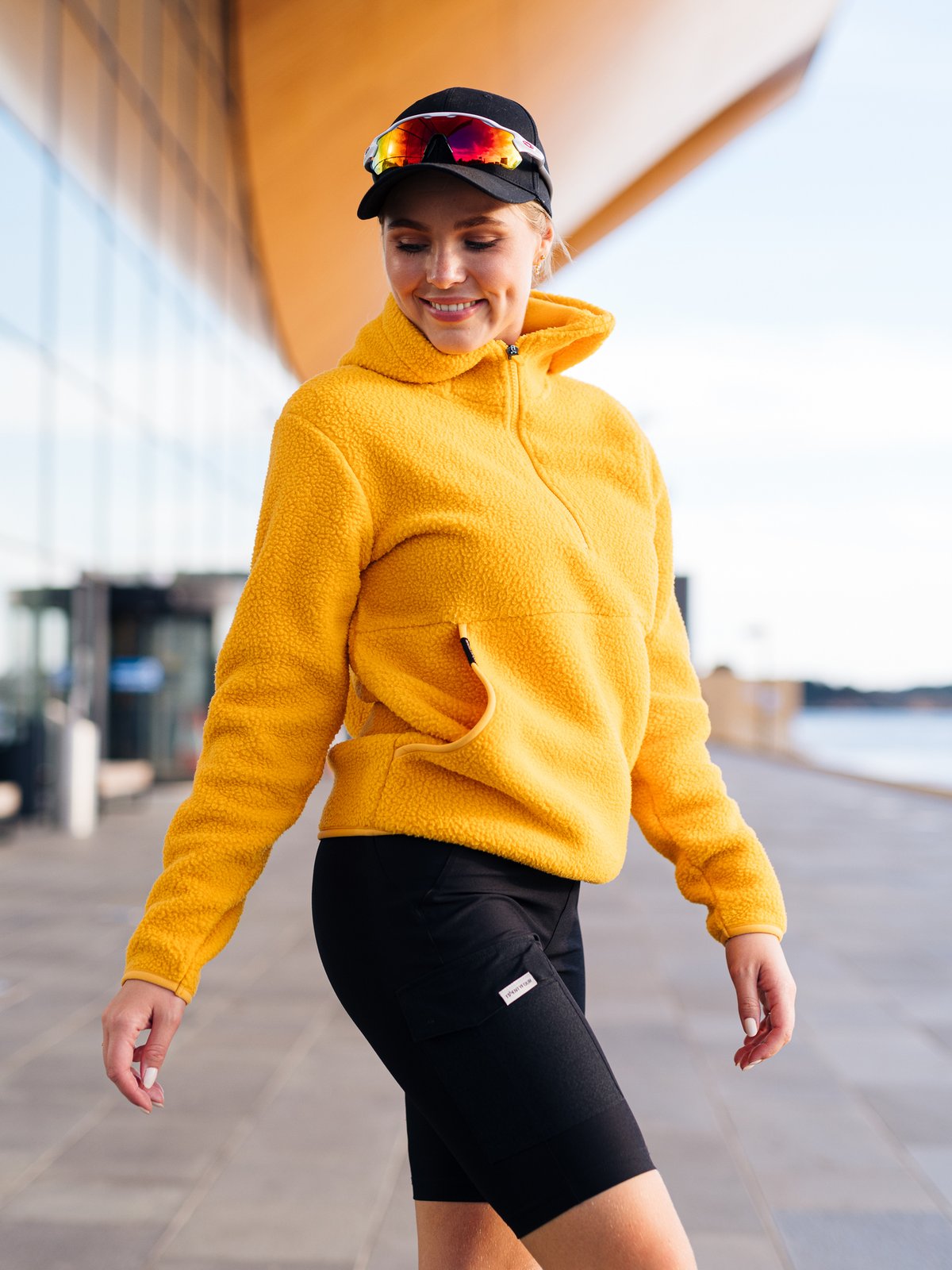 Twentyfour Mode Pile Hoodie D Lysgul