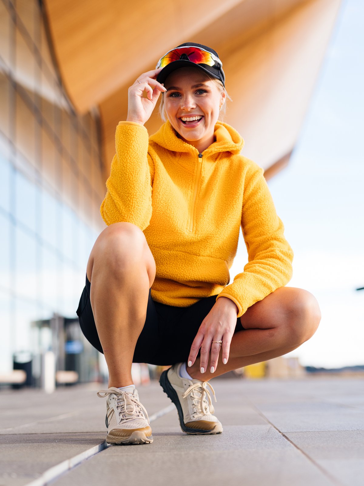 Twentyfour Mode Pile Hoodie D Lysgul