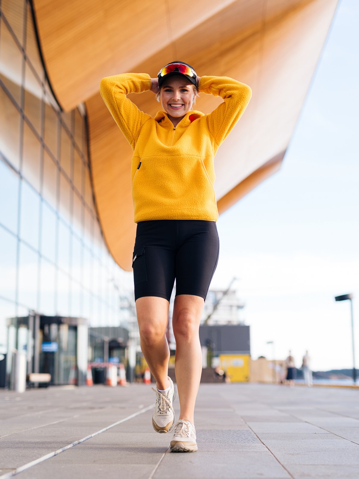 Twentyfour Mode Pile Hoodie D Lysgul