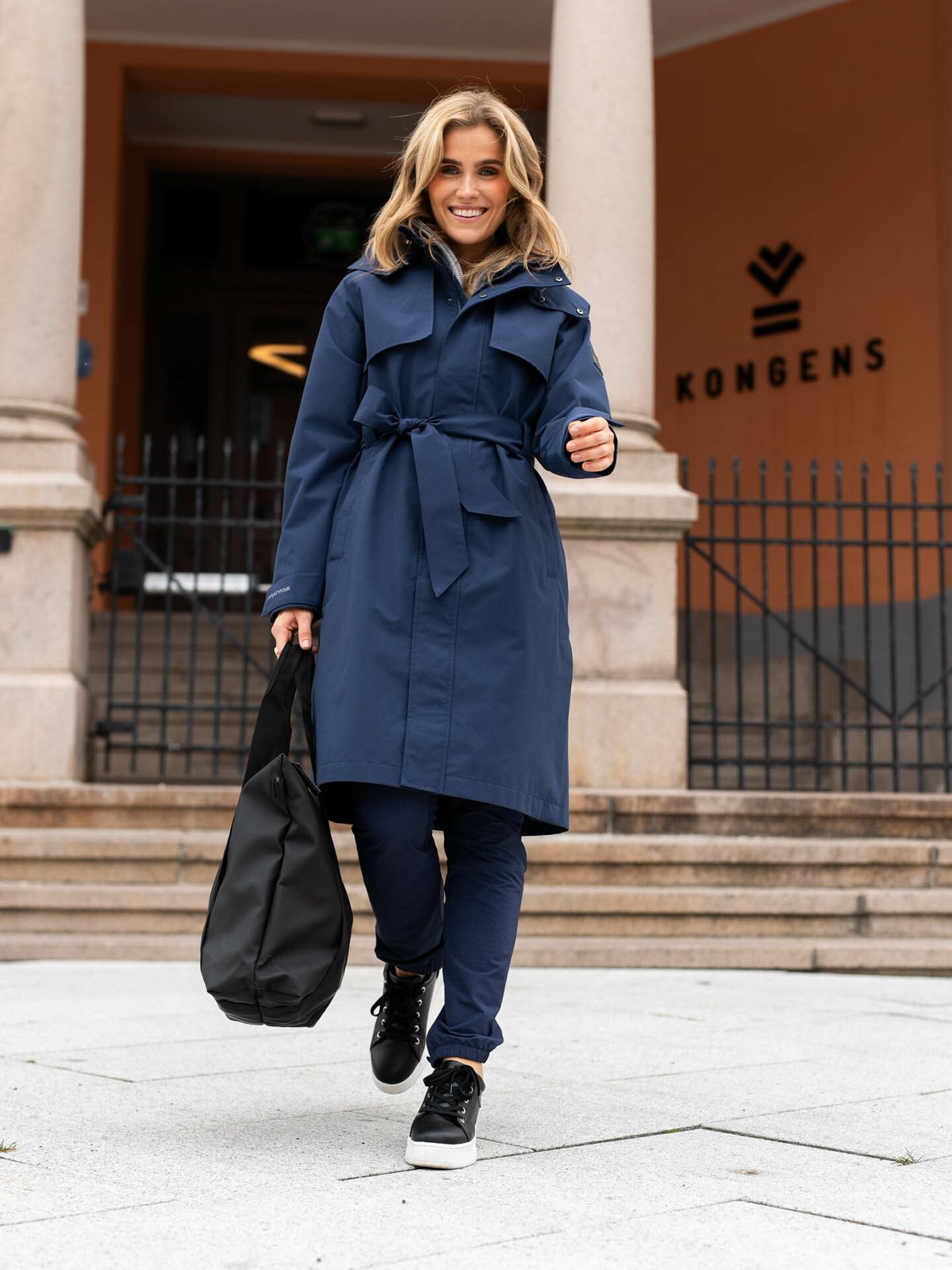 Twentyfour Mode 2 Lags Trench Marineblå