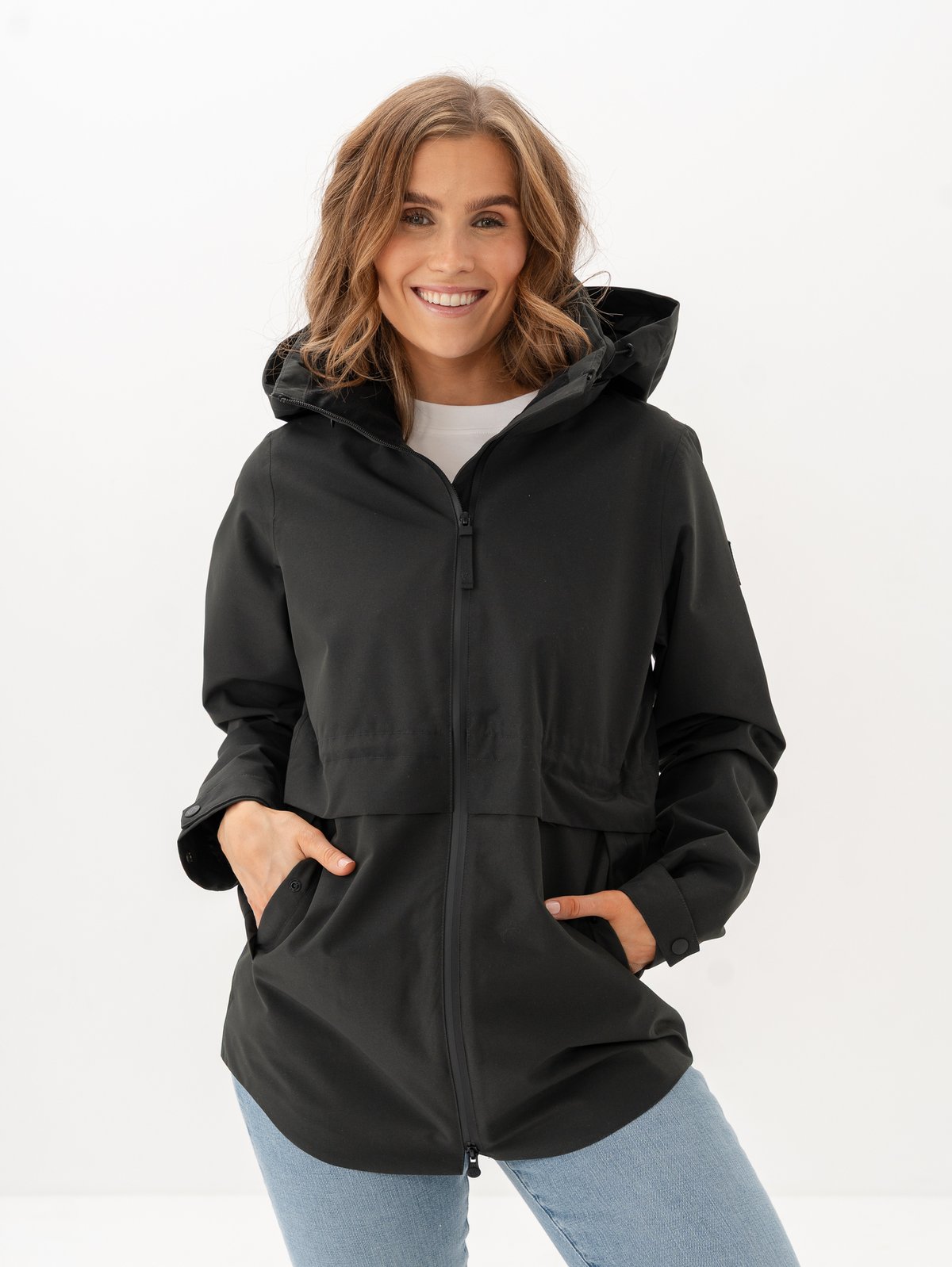 Twentyfour Mode 2-Lags Skalljakke Sort