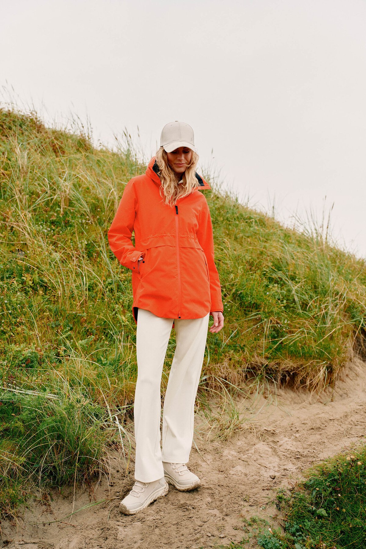 Twentyfour Mode 2-Lags Skalljakke Tomatrød